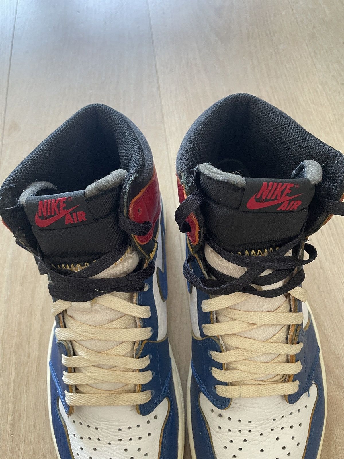 Jordan Brand × Union LA Union x Jordan 1 High OG Storm Blue US9.5 Size US 9.5 / EU 42-43 - 13 Thumbnail