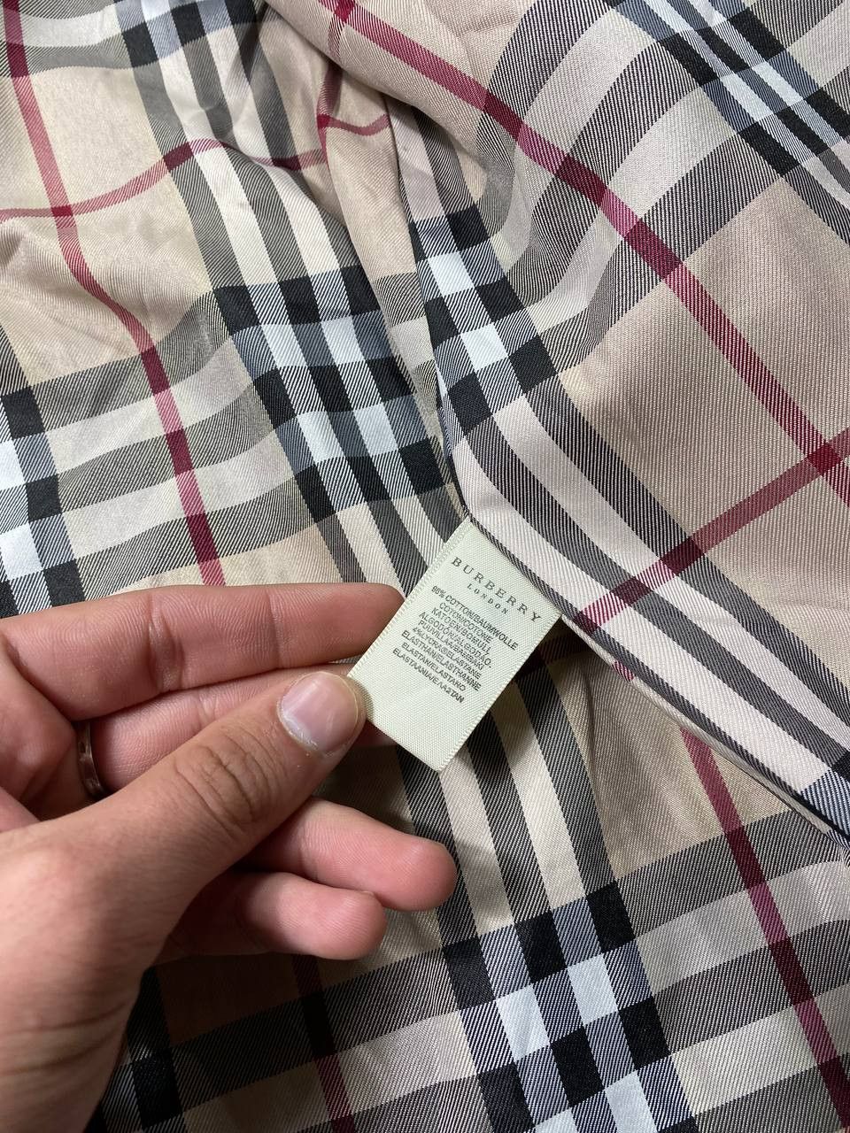 Burberry Burberry Blue Long Nova Check Trench Coat Jacket Size US M / EU 48-50 / 2 - 4 Thumbnail