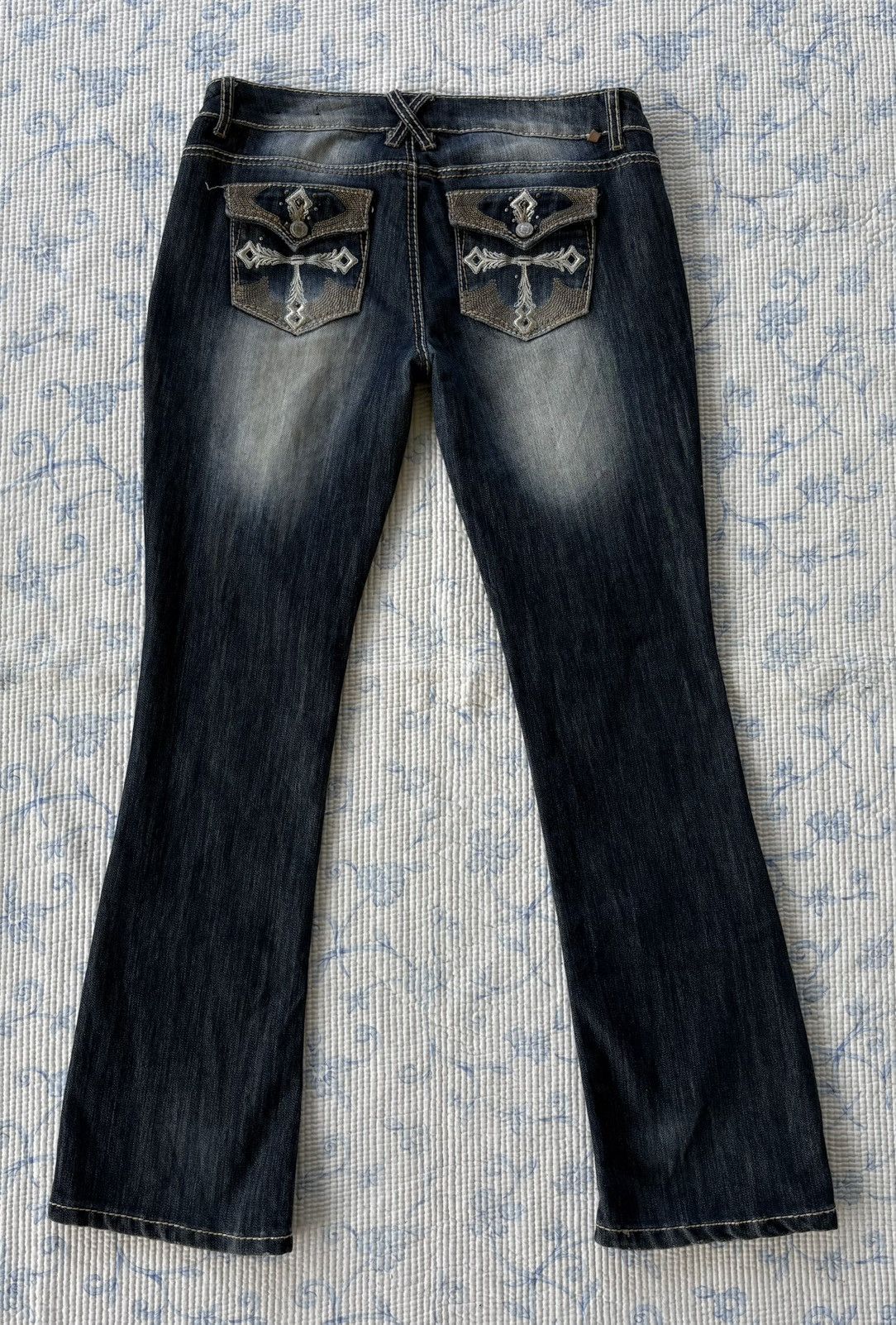 Almost Famous Almost Famous Streetwear Flared Distressed Denim Size US 34 / EU 50 - 8 Thumbnail