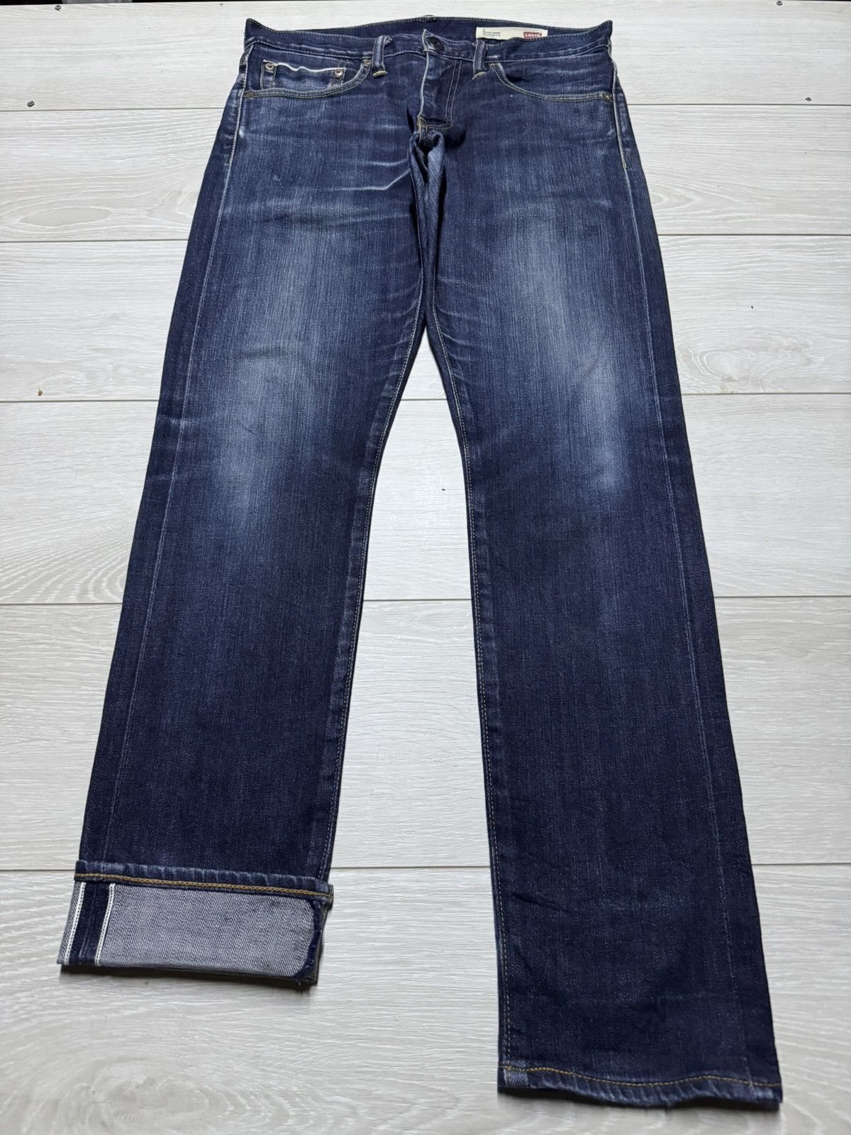 Levi's Vintage Levis 511 Y2K Japan 511 Selvedge Slim Fit Jeans Size US 32 / EU 48 - 1 Thumbnail