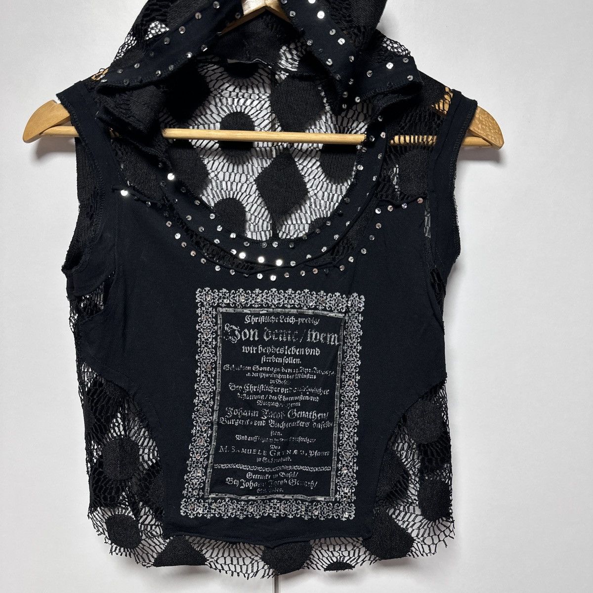 Dsquared2 Dsquared2 mesh blouse with hood vintage rare y2k Size M / US 6-8 / IT 42-44 - 2 Thumbnail