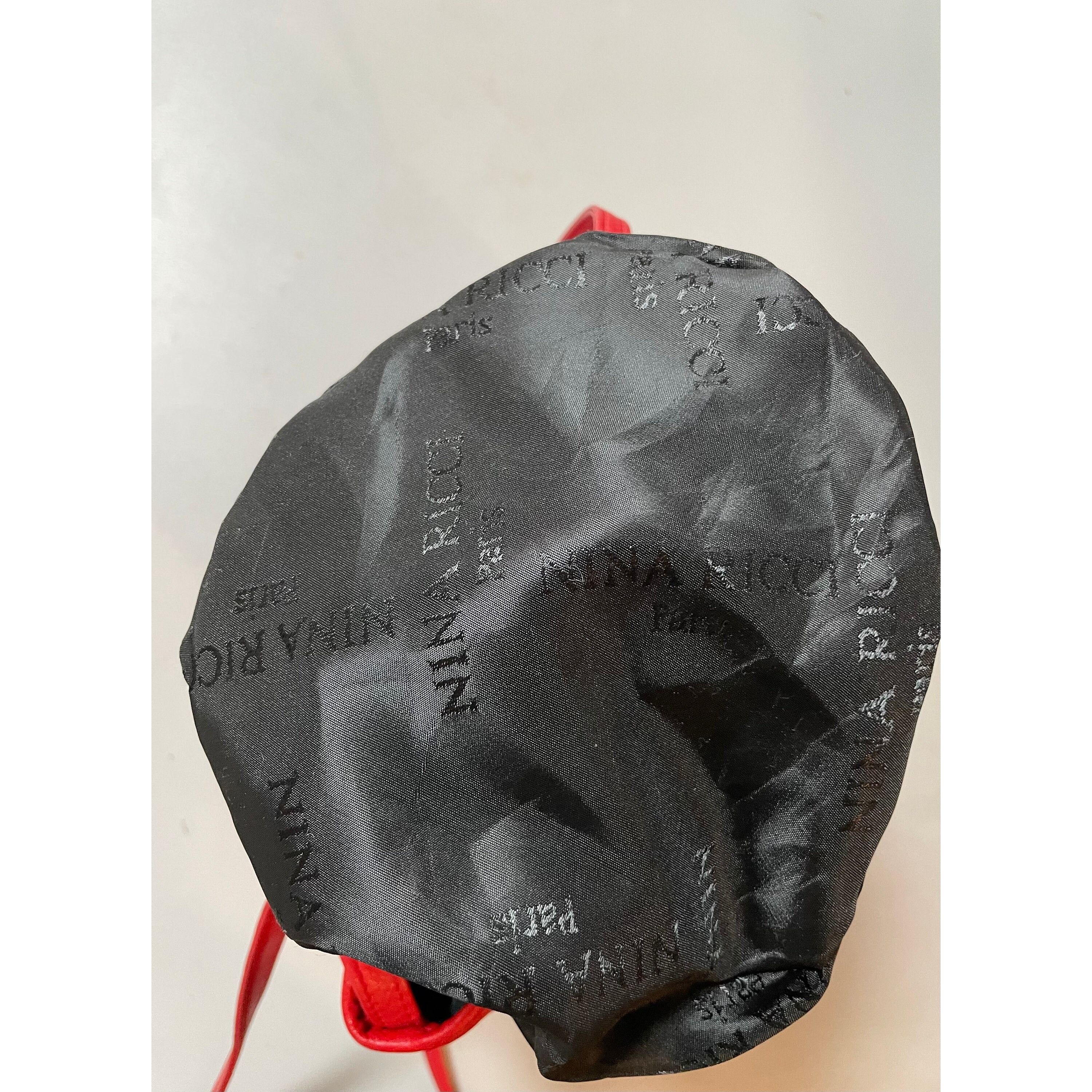 Nina Ricci Vintage Nina Ricci red quilted leather mini hobo bucket bag Size ONE SIZE - 6 Thumbnail