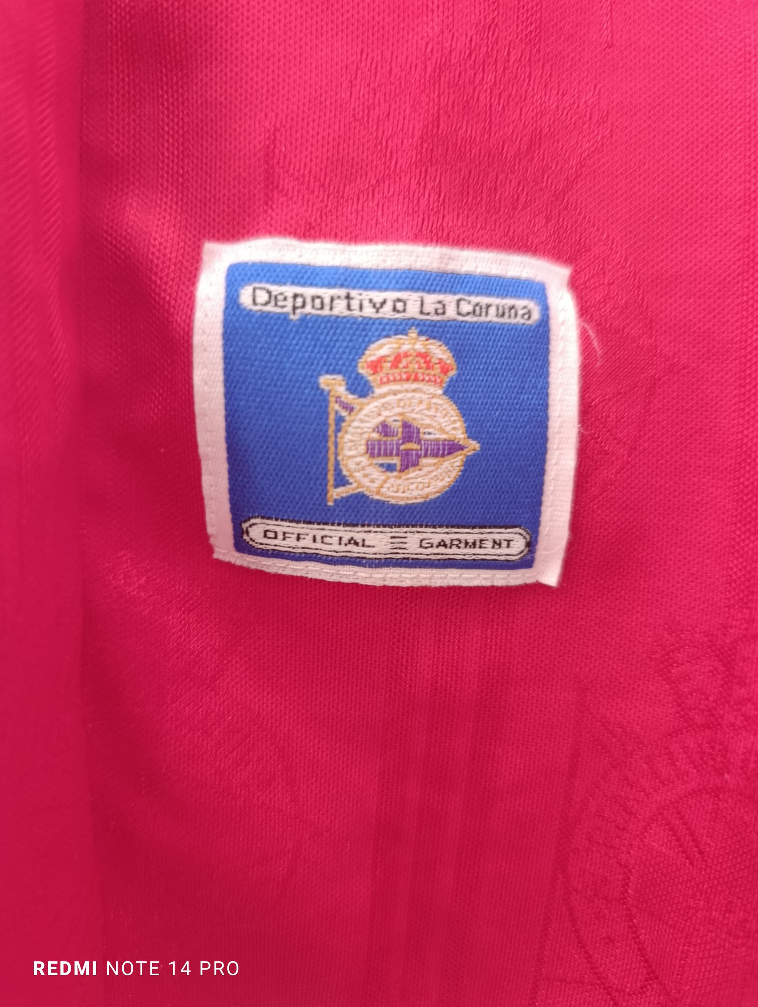 Adidas Super Rare 1995 Deportivo La Coruna Vintage La Liga Jersey M Size US M / EU 48-50 / 2 - 6 Thumbnail