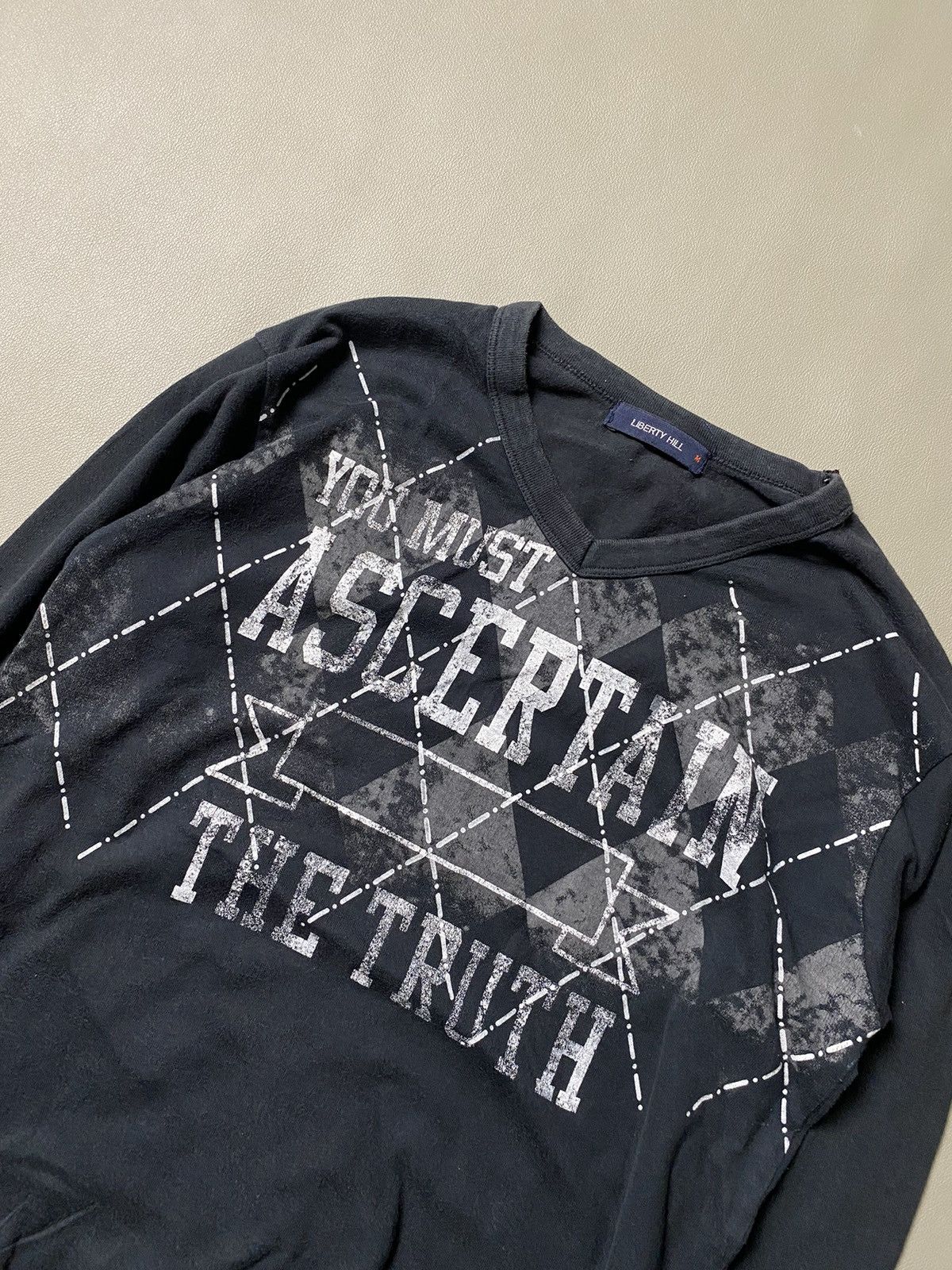 If Six Was Nine × Japanese Brand × Le Grande Bleu (L.G.B.) Liberty Hill Poem Longsleeve Size US M / EU 48-50 / 2 - 4 Thumbnail