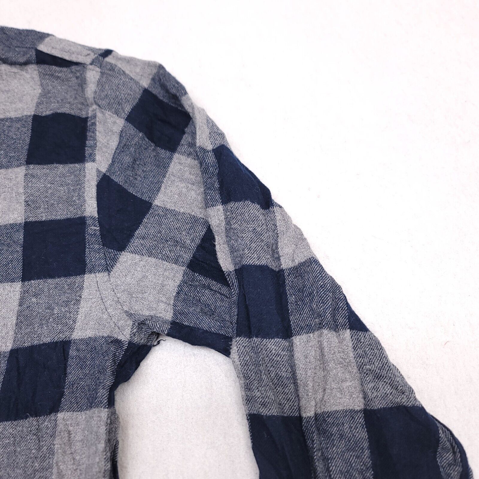 Croft & Barrow Croft & Barrow Buffalo Check Flannel Shirt Mens Size M Blue Size US M / EU 48-50 / 2 - 5 Thumbnail