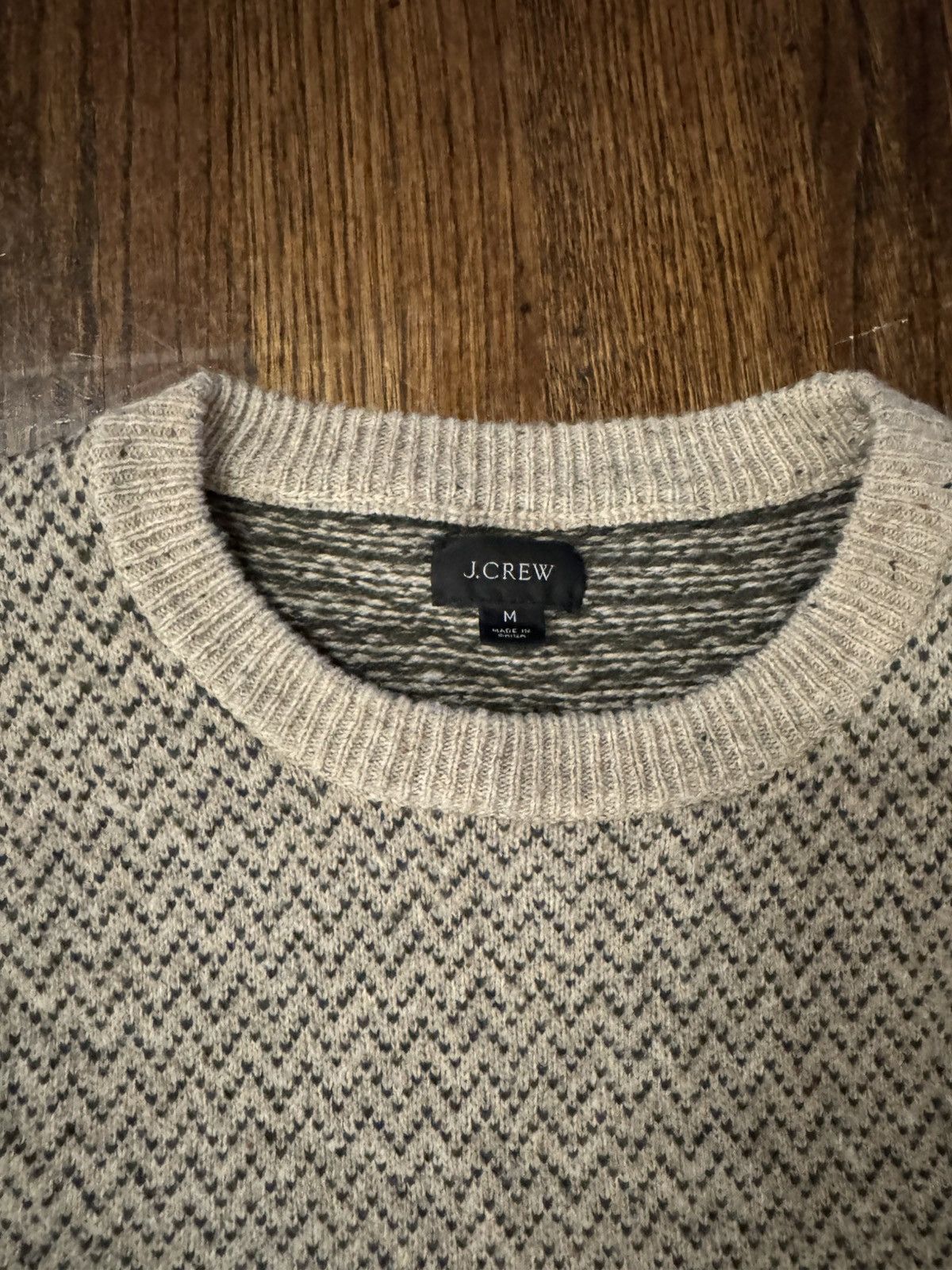 J.Crew J.Crew Merino Wool Knit Sweater Size US M / EU 48-50 / 2 - 2 Thumbnail