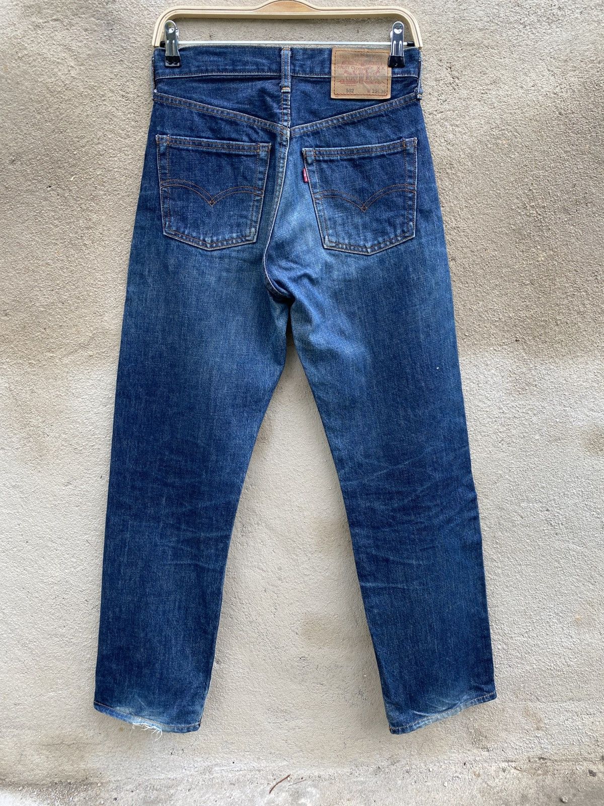 Levi's × Levi's Vintage Clothing × Vintage W28x30.5 vintage levi's 502 redline big E made in USA Size US 28 / EU 44 - 2 Thumbnail