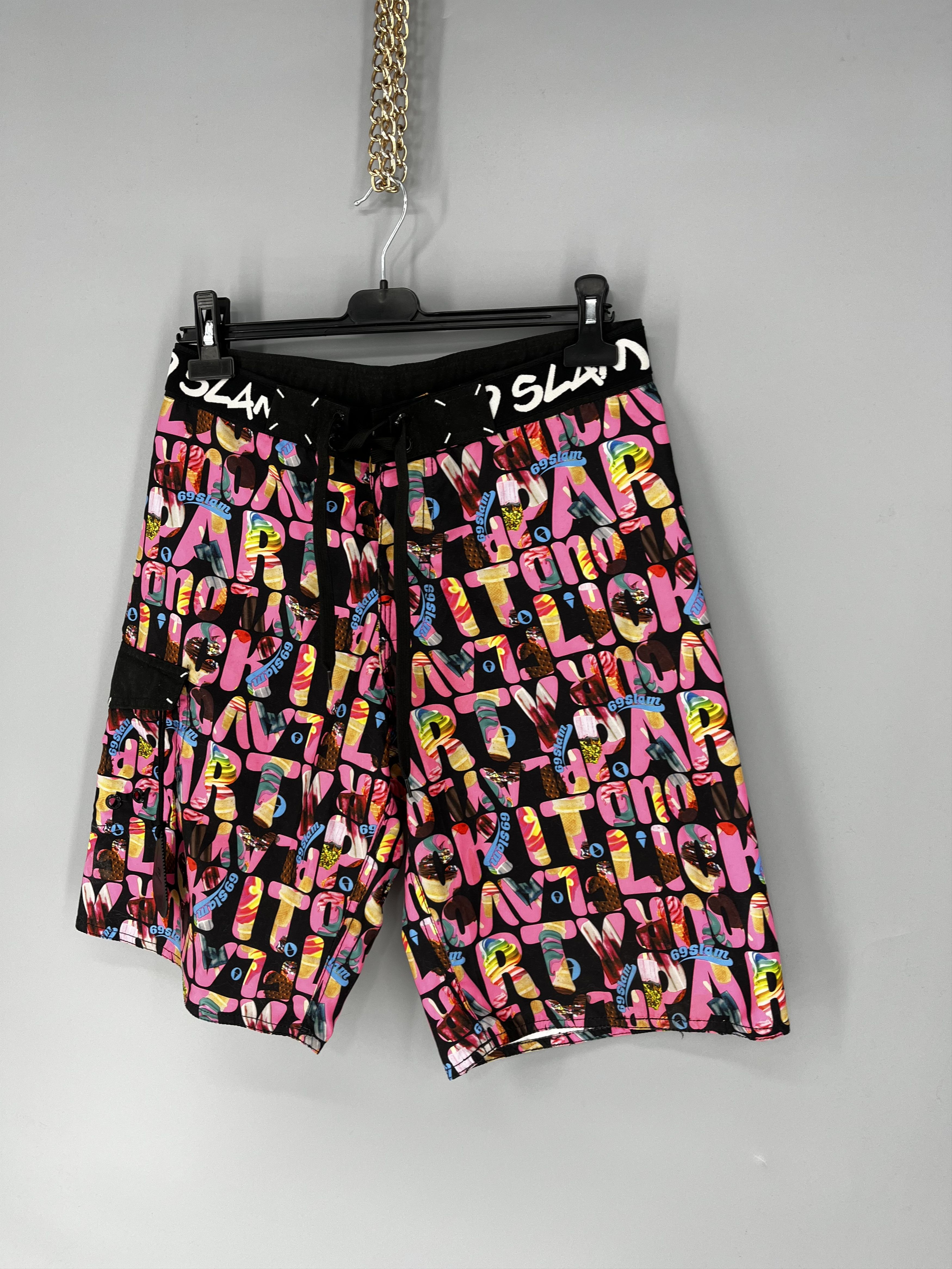 Other 69 Slam Graphic Surf Shorts Pants Print Size 30 Size US 30 / EU 46 - 3 Thumbnail