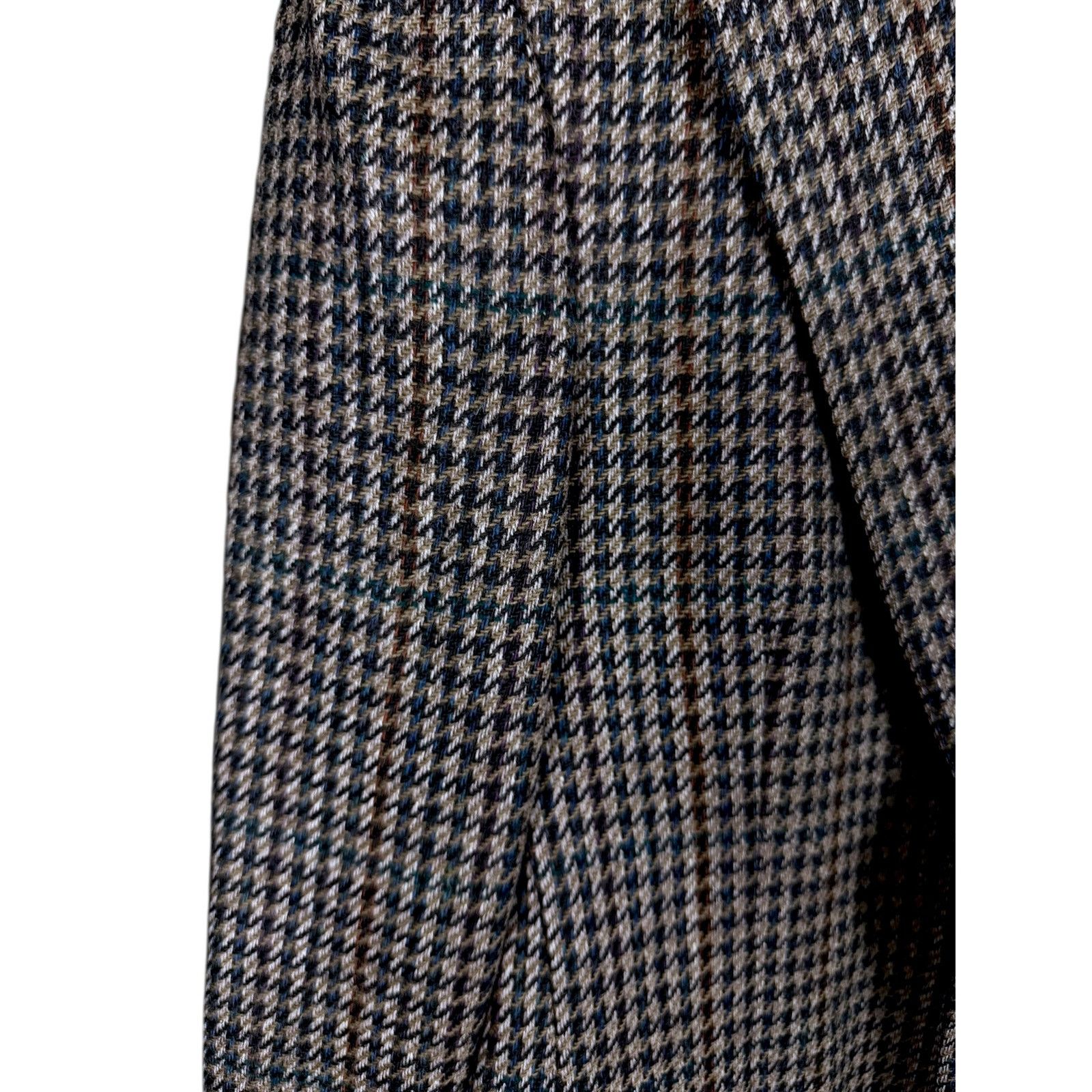 Burberry Vintage Men's Burberrys London 100% Tweed Wool Blazer 42R Size 42R - 21 Thumbnail