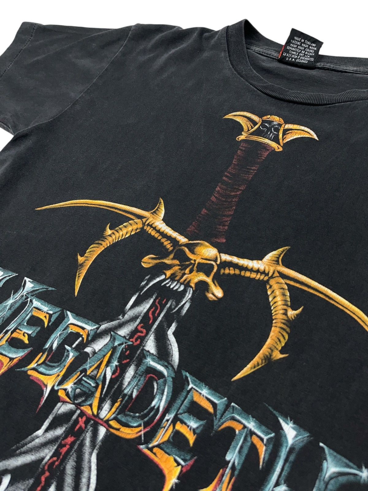 Band Tees Vintage 1997 Megadeth Faded Band T-shirt Travis Scott rare Size US S / EU 44-46 / 1 - 6 Thumbnail