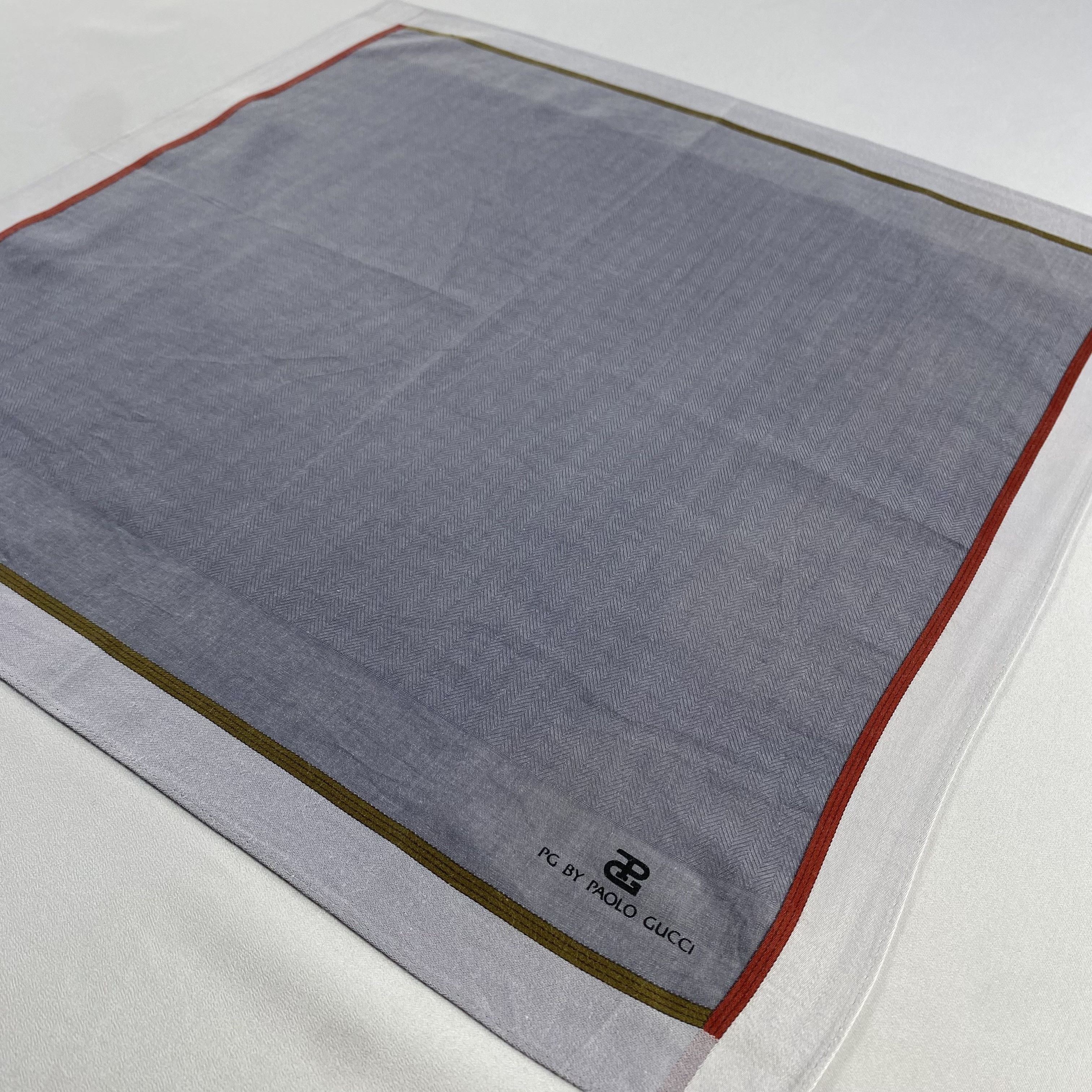 Paolo Gucci × Vintage Paolo Gucci Handkerchief / Neckerchief / Bandana-P1713 Size ONE SIZE - 2 Thumbnail