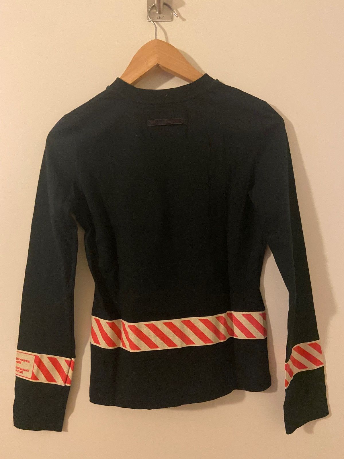 Jean Paul Gaultier JPG Jeans Long Sleeve Black Shirt Size XS / US 0-2 / IT 36-38 - 2 Thumbnail