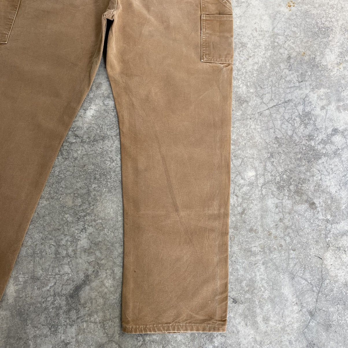 Carhartt Vintage Carhartt Double Knee Faded Tan Carpenter Pants Size US 40 / EU 56 - 17 Thumbnail