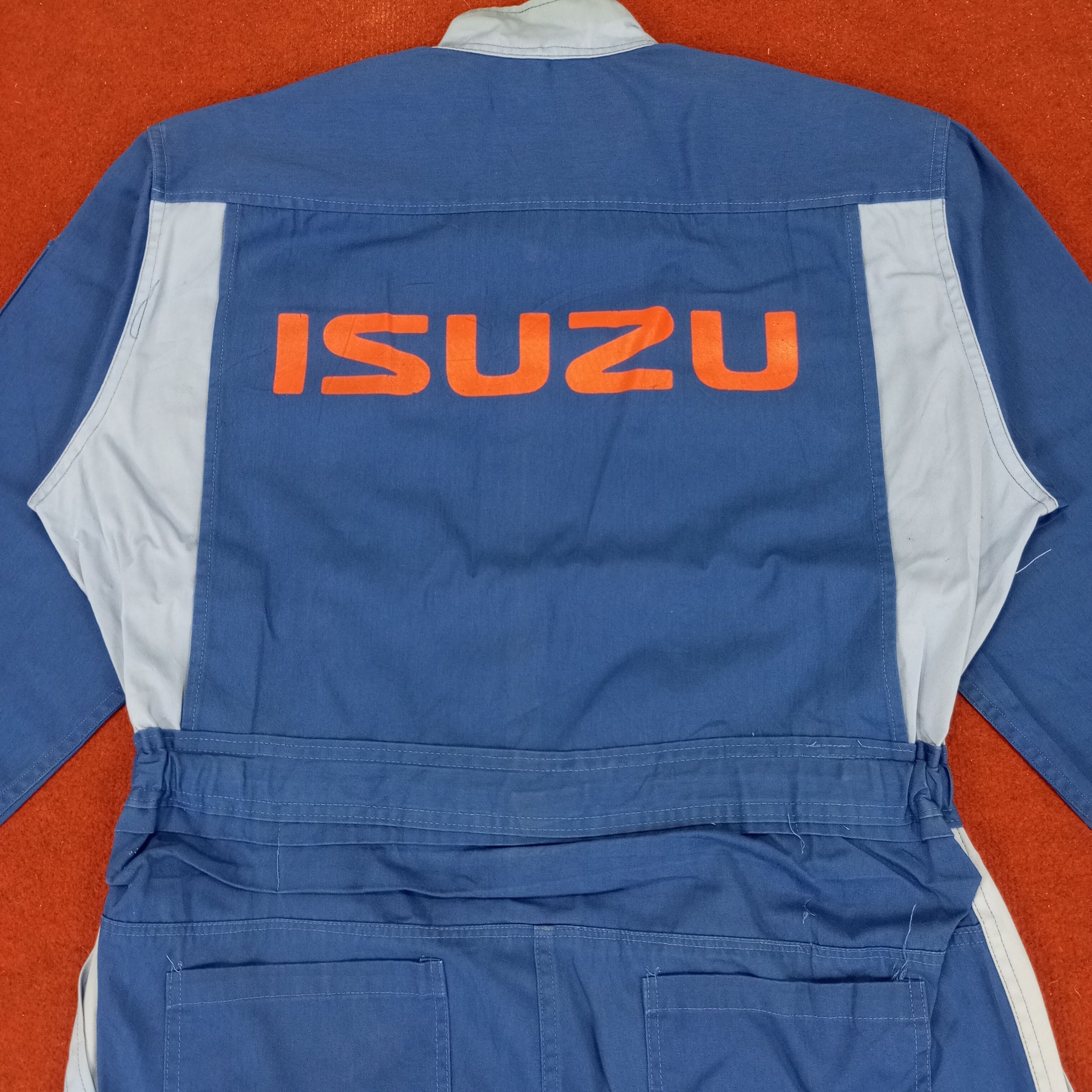 Japanese Brand × Vintage Isuzu Japanese Workwear Workers Style Coverall Jacket Size US L / EU 52-54 / 3 - 2 Thumbnail