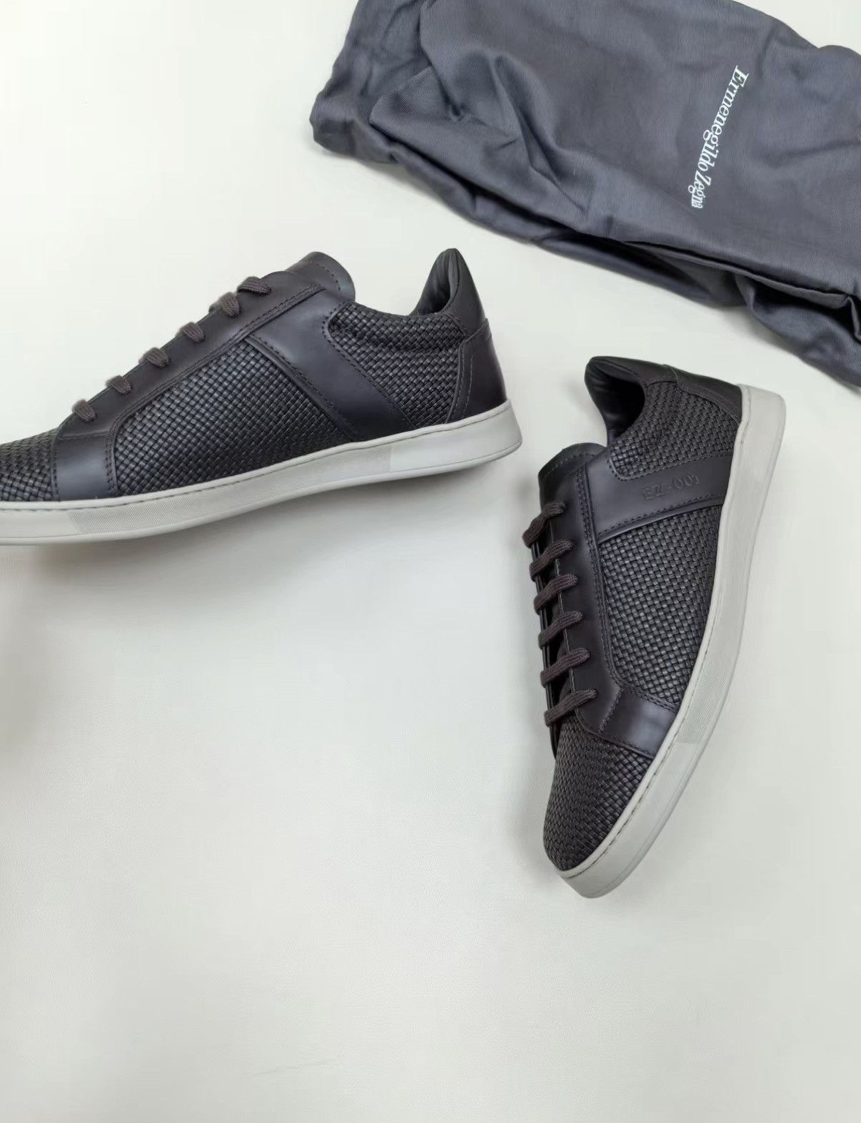 Ermenegildo Zegna Ermenegildo Zegna Mainline Woven Casual Shoes J30 Size US 6.5 / EU 39-40 - 3 Thumbnail