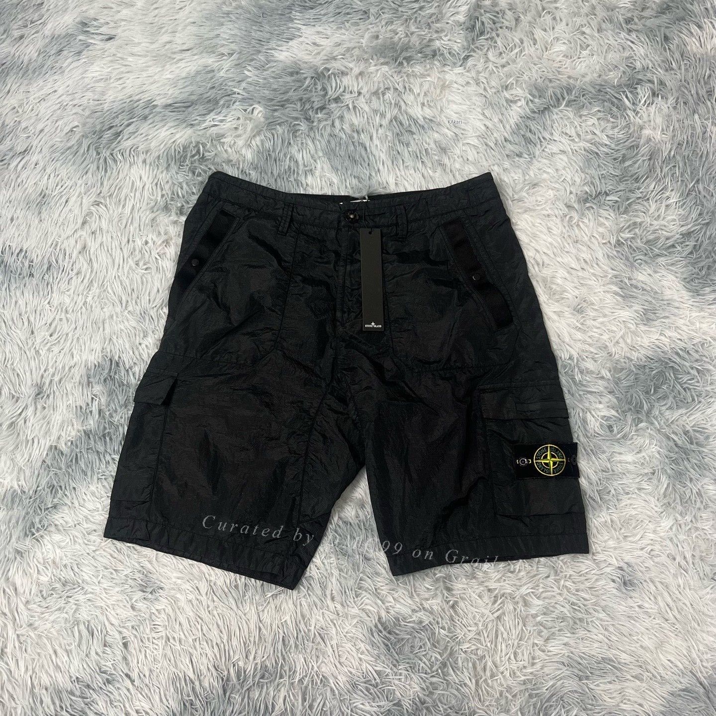 Stone Island Stone Island Nylon Shorts Size US 31 - 1 Thumbnail