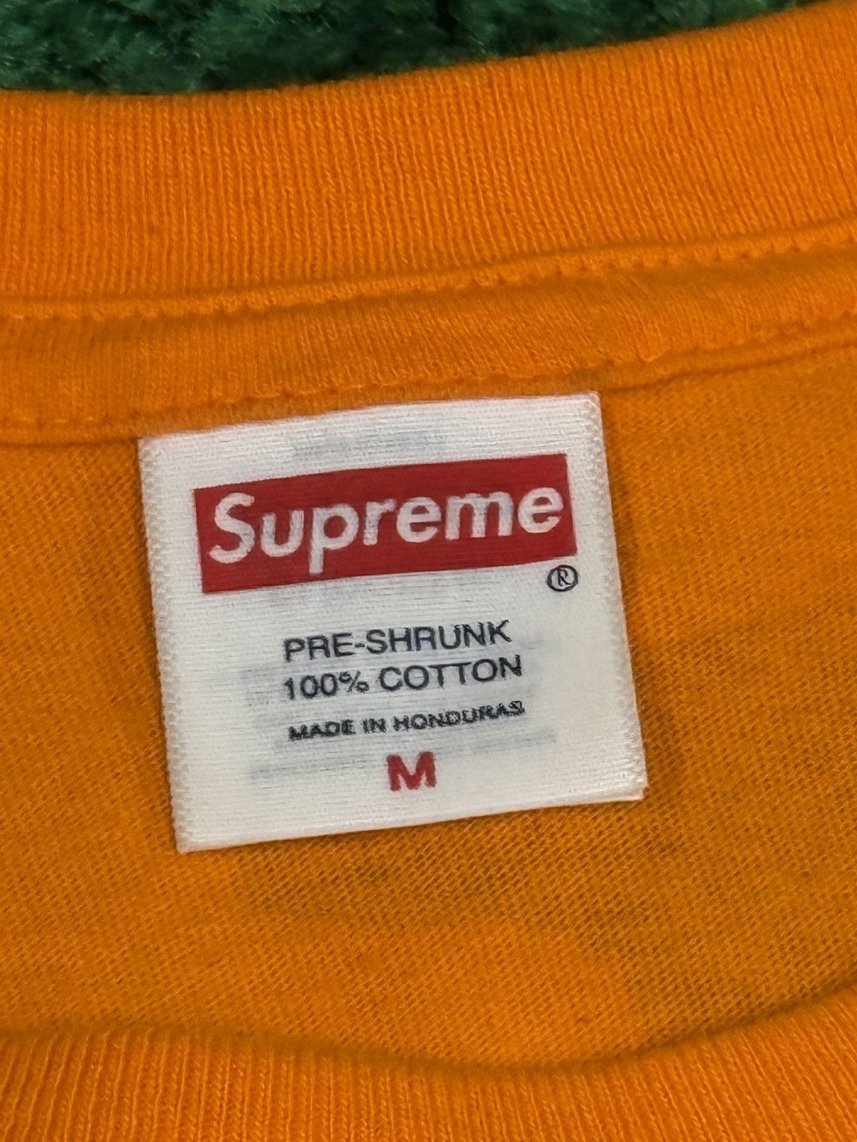 Supreme × Thrasher Supreme x Thrasher Cross Logo Tee Orange Medium M FW24 Size US M / EU 48-50 / 2 - 5 Thumbnail