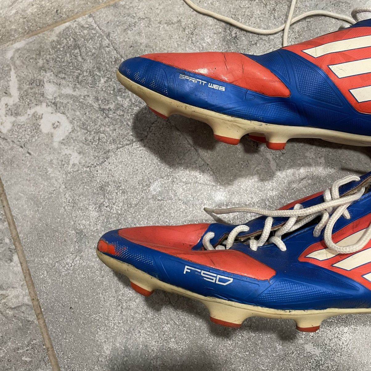 Adidas Vintage Soccer Boots Adidas f50 sprint web Predator shoes pr Size US 9.5 / EU 42-43 - 3 Thumbnail