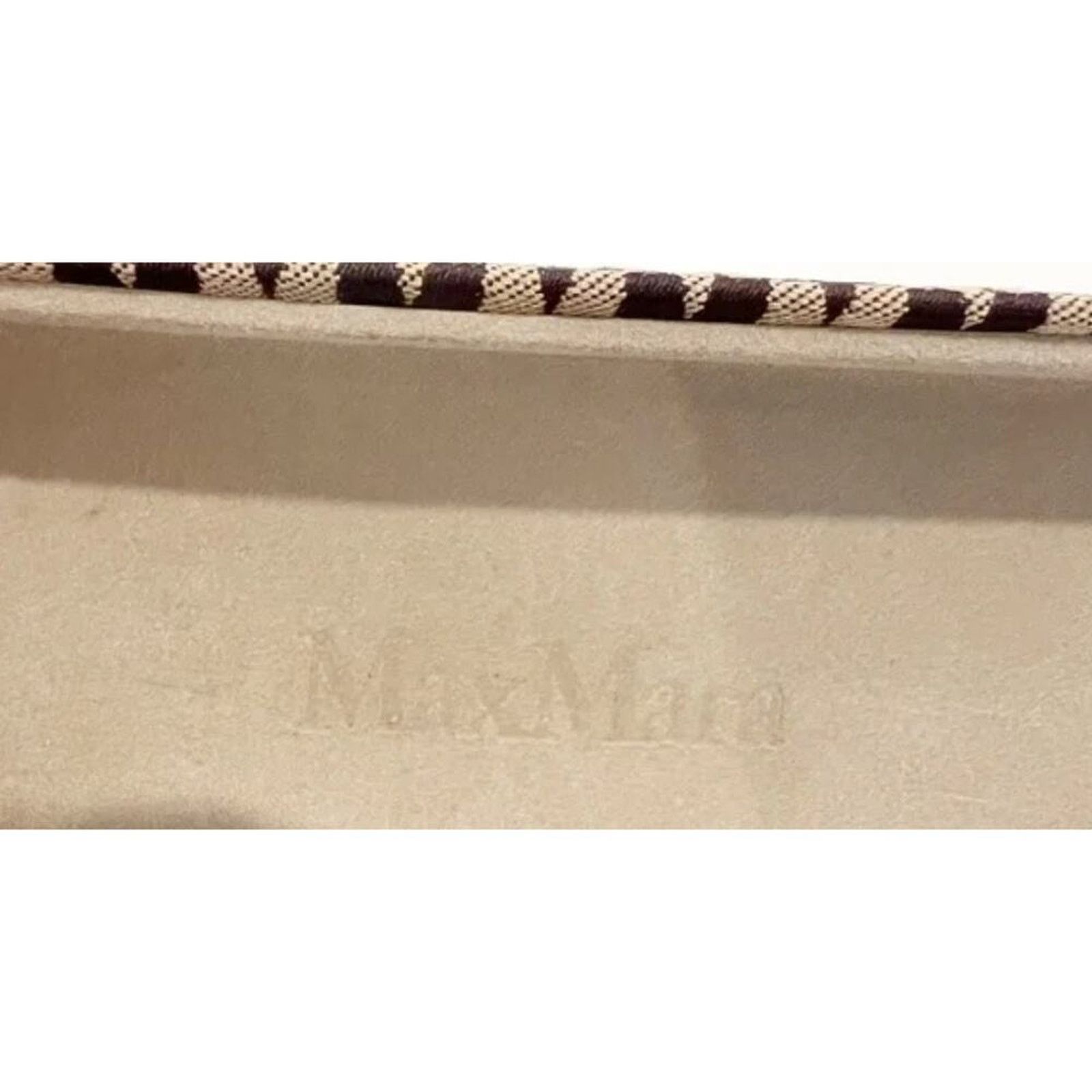 Max Mara Max Mara 56mm Geometric Sunglasses Havana and Brown Size ONE SIZE - 8 Thumbnail