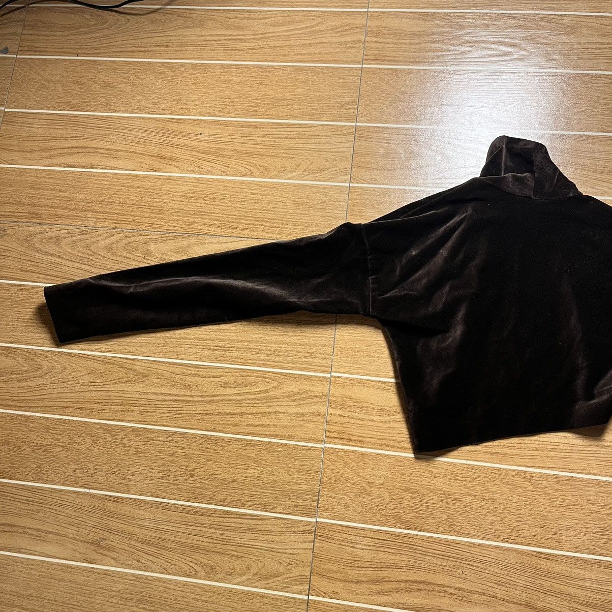 Romeo Gigli Vtg Romeo Gigli A/W 1989 Brown Velvet Cocoon Shrug Jacket Size M / US 6-8 / IT 42-44 - 15 Thumbnail