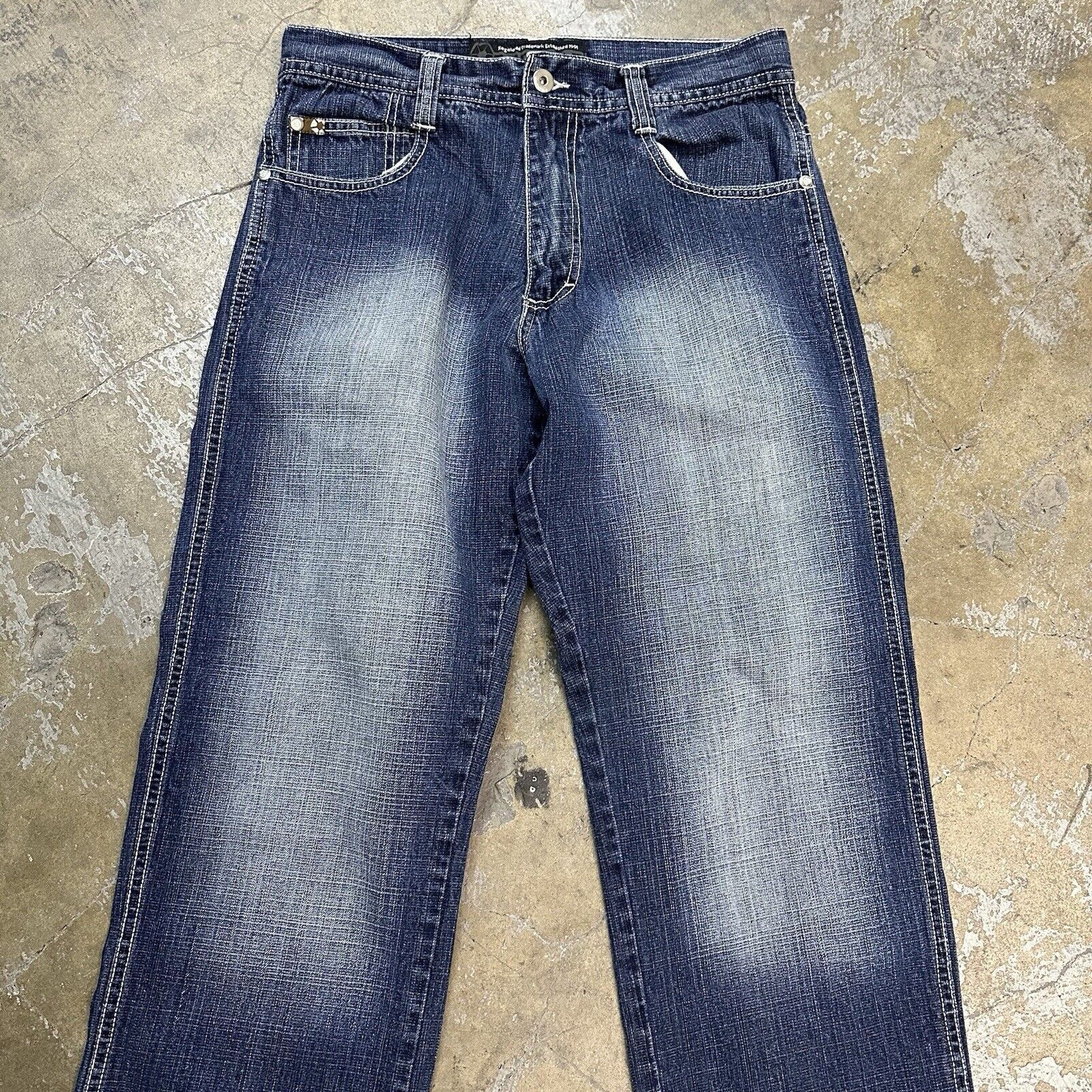 JNCO × Southpole Vintage Y2K Southpole Faded Blue Baggy Denim Jeans Size 30 Size US 30 / EU 46 - 2 Thumbnail