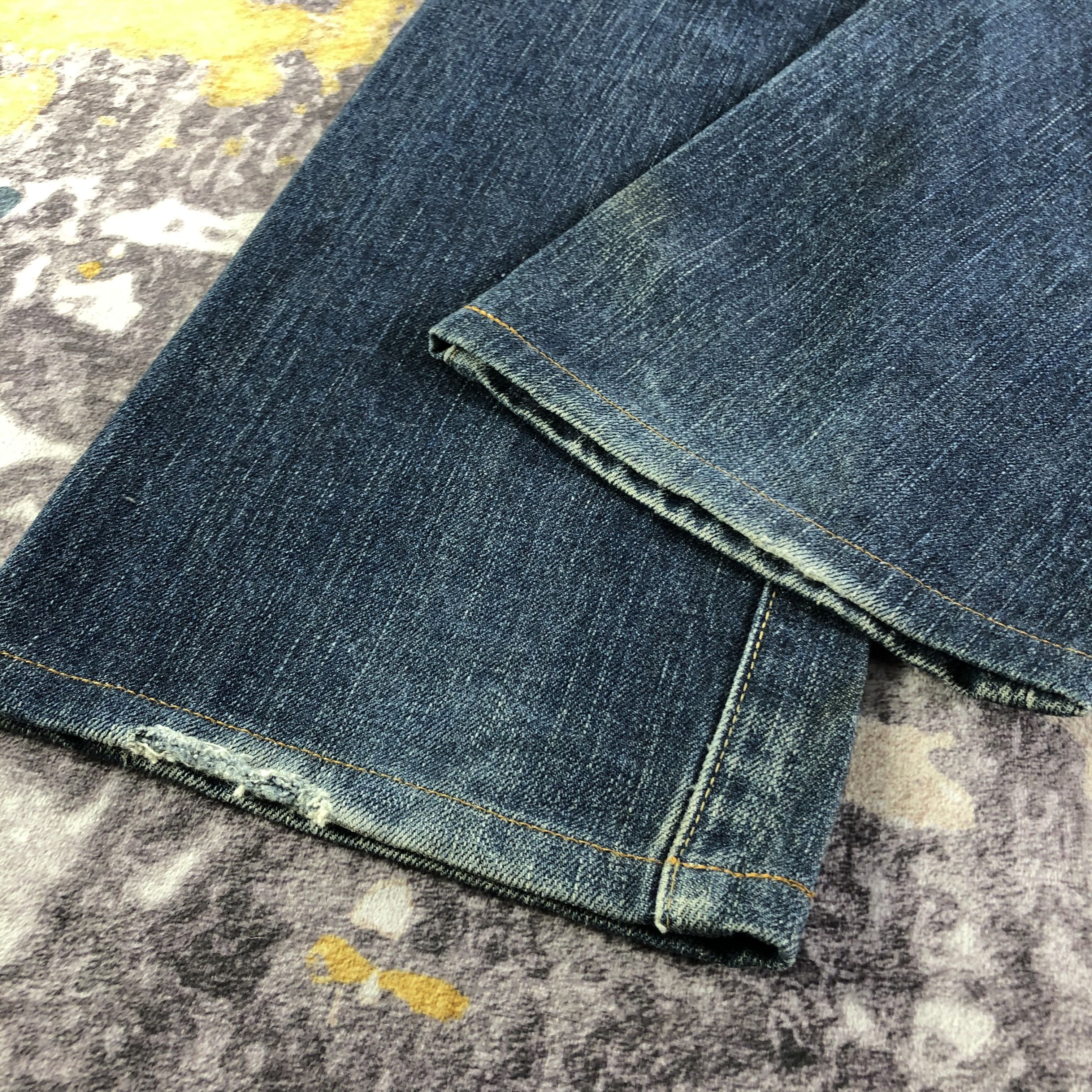 Levi's × Vintage 90s Vintage Blue Wash Levis 505 Red Loop Jeans-JM3259 Size US 31 - 4 Thumbnail