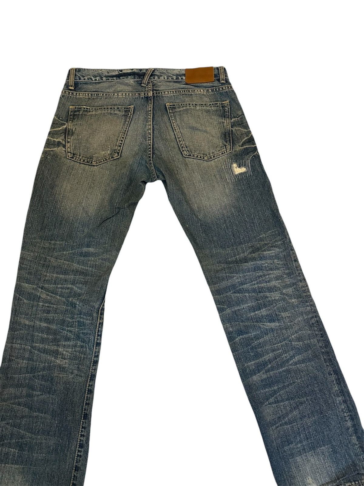 20471120 × Japanese Brand patchwork jeans distress Size US 33 - 5 Thumbnail