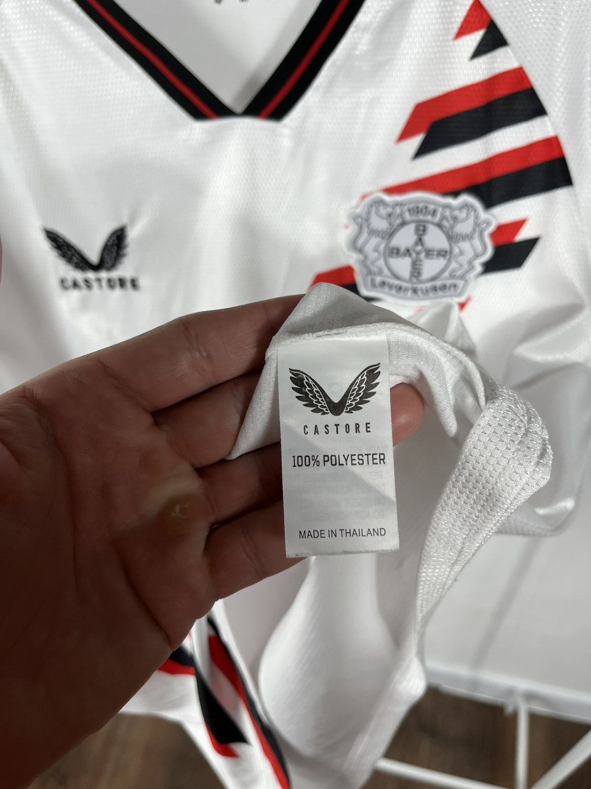 Bayer Leverkusen Castore Away Football Soccer Jersey M