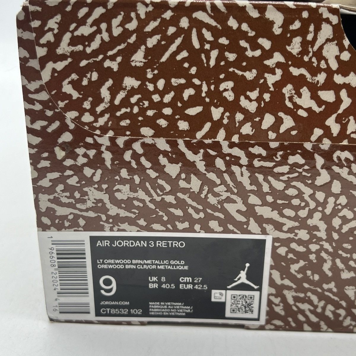 Jordan Brand Air Jordan 3 palomino Size US 9 / EU 42 - 6 Thumbnail