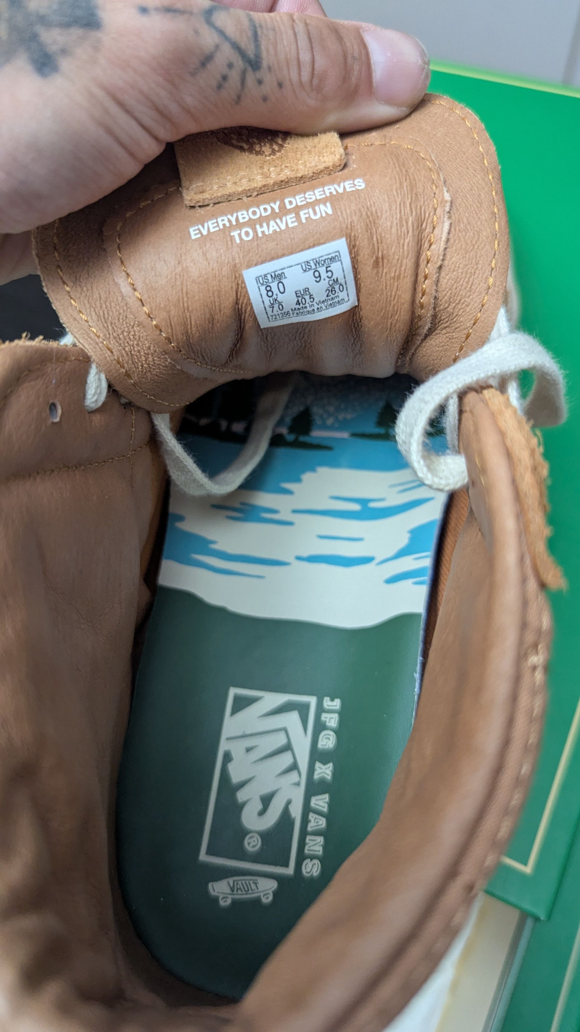 Joe Freshgoods Vans x JFG Size US 8 / EU 41 - 2 Thumbnail