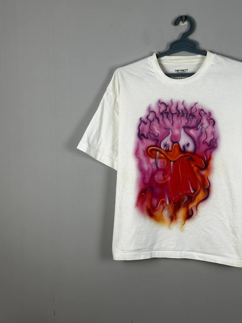 Carhartt Wip Carhartt WIP Babybrush Duck Rare T Shirt Size US XL / EU 56 / 4 - 2 Thumbnail