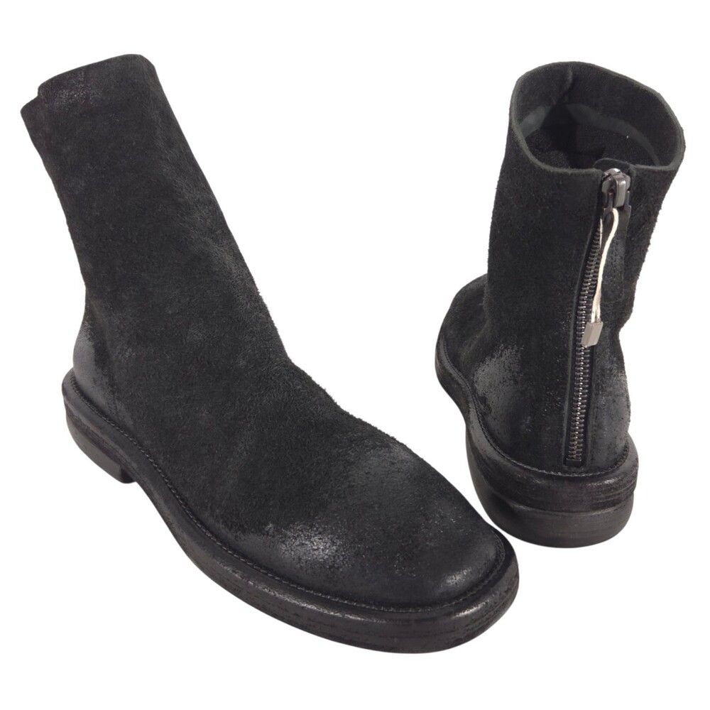 Marsell Marsell Distressed Suede Back Zip Ankle Boots US 8 EU 38 Size US 8 / IT 38 - 1 Thumbnail