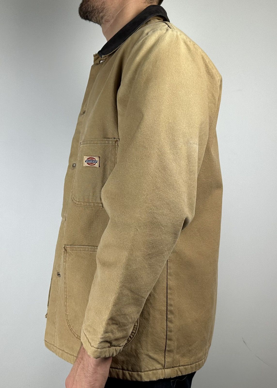 Vintage Dickies Vintage Workwear Cotton Button Up Light Jacket SizeM Size US M / EU 48-50 / 2 - 2 Thumbnail
