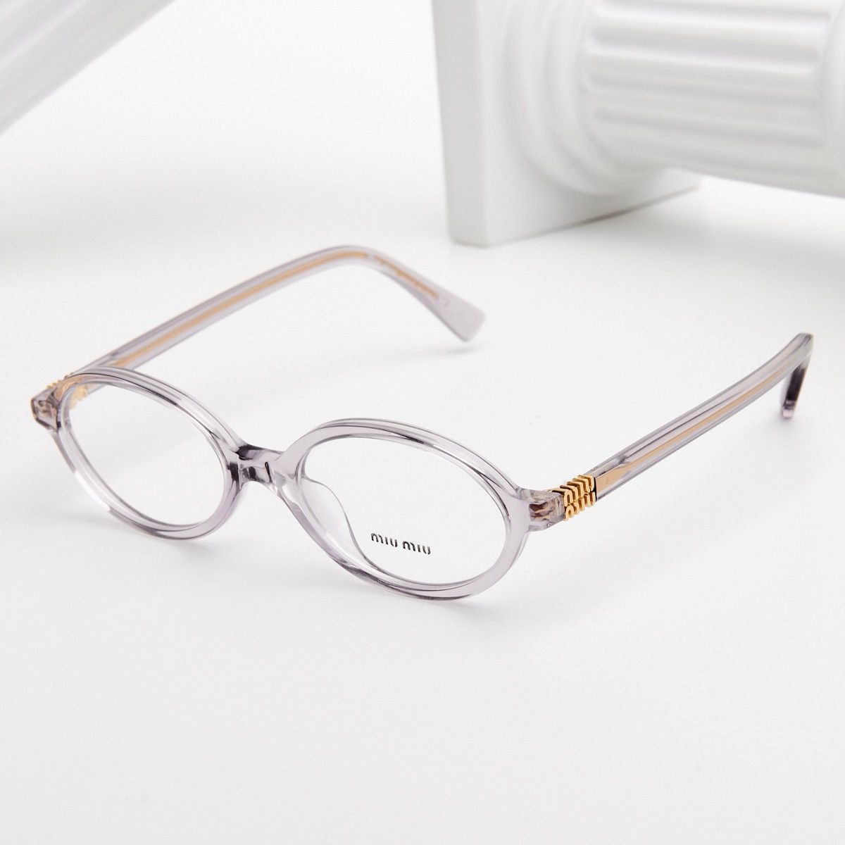 Miu Miu MIU MIU 0MU 01XV 12W1O1 GLASSES Size ONE SIZE - 2 Thumbnail