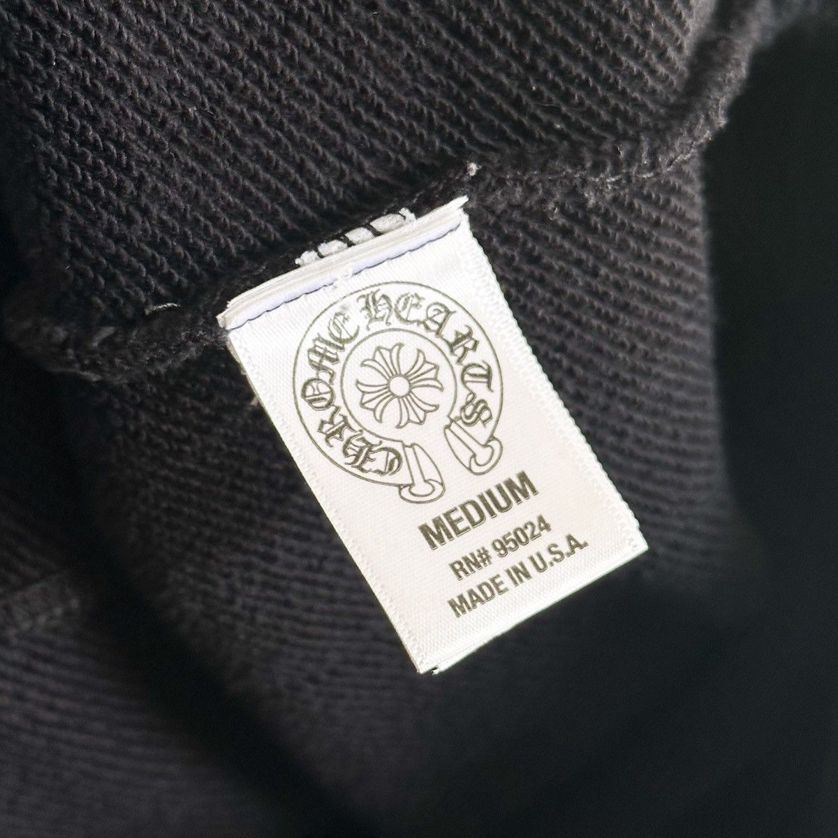 Chrome Hearts Chrome Hearts Black Leather Horseshoe Patch Zip Up Hoodie Size US XL / EU 56 / 4 - 7 Thumbnail