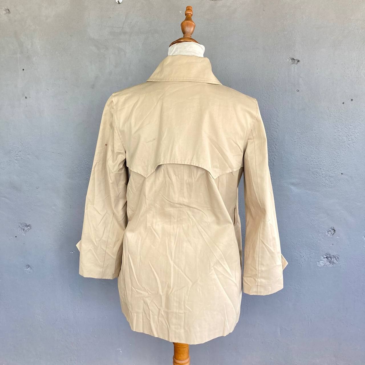 Lauren Ralph Lauren Double-Breasted Short Trench Coat Size S / US 4 / IT 40 - 6 Thumbnail