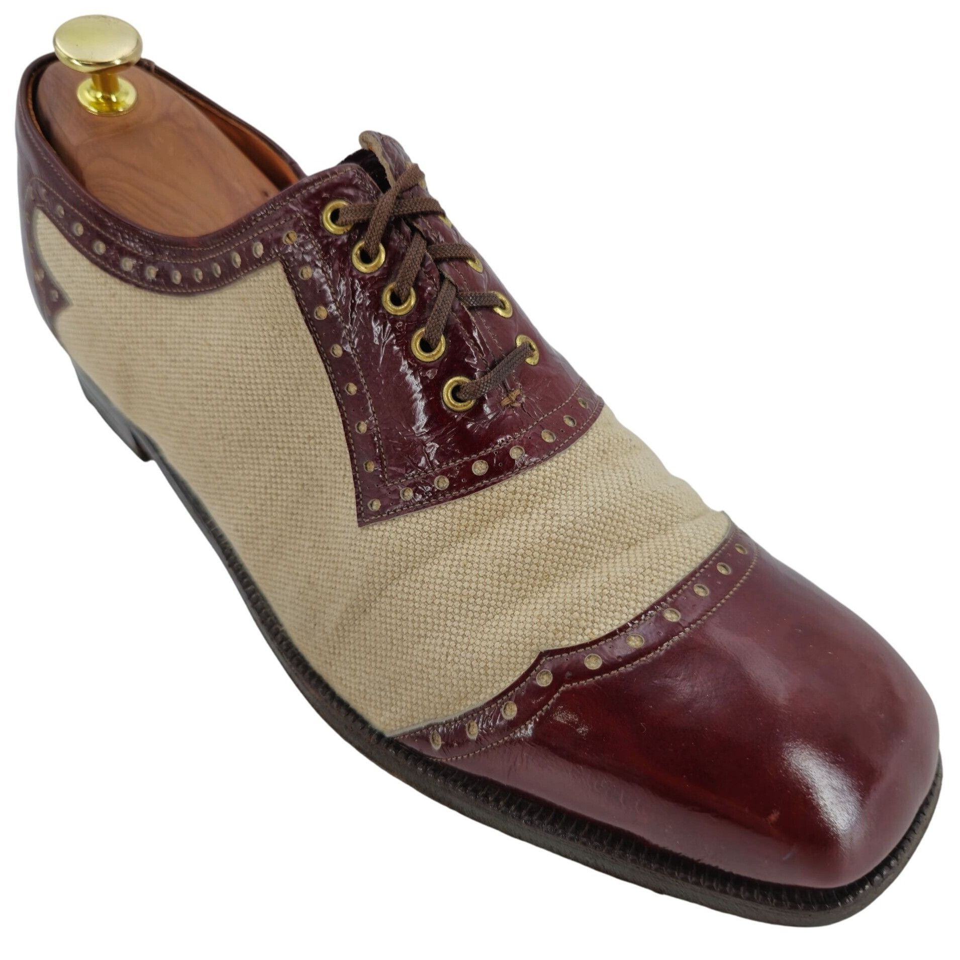 Johnston & Murphy Vintage Johnston & Murphy Aristocraft Spectator 10.5 Burgund Size US 10.5 / EU 43-44 - 1 Thumbnail
