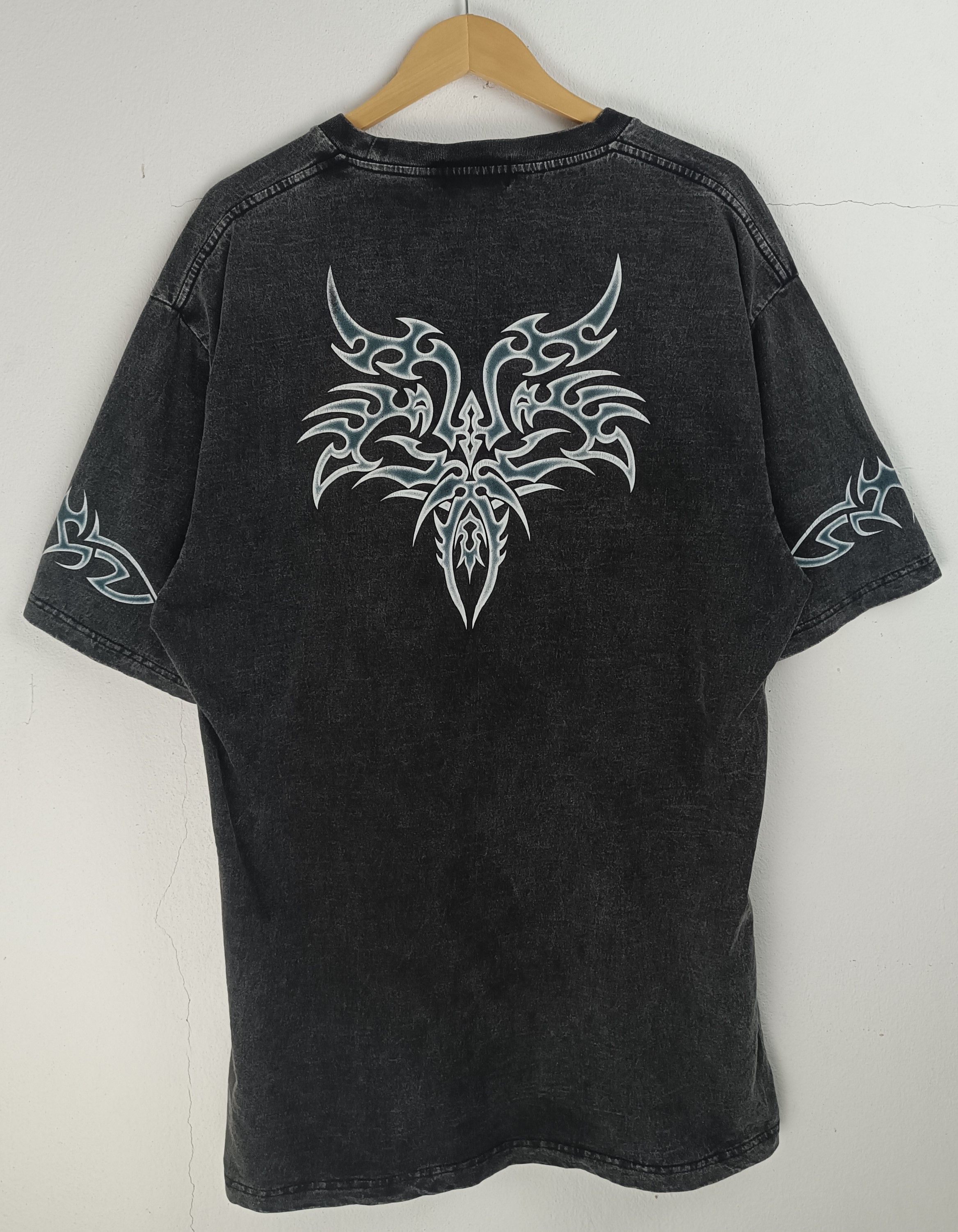 Tribal Streetwear VINTAGE Y2K TRIBAL ACID STYLE LGB SKULL TRIBE IFSIXWASNINE Size US XL / EU 56 / 4 - 4 Thumbnail