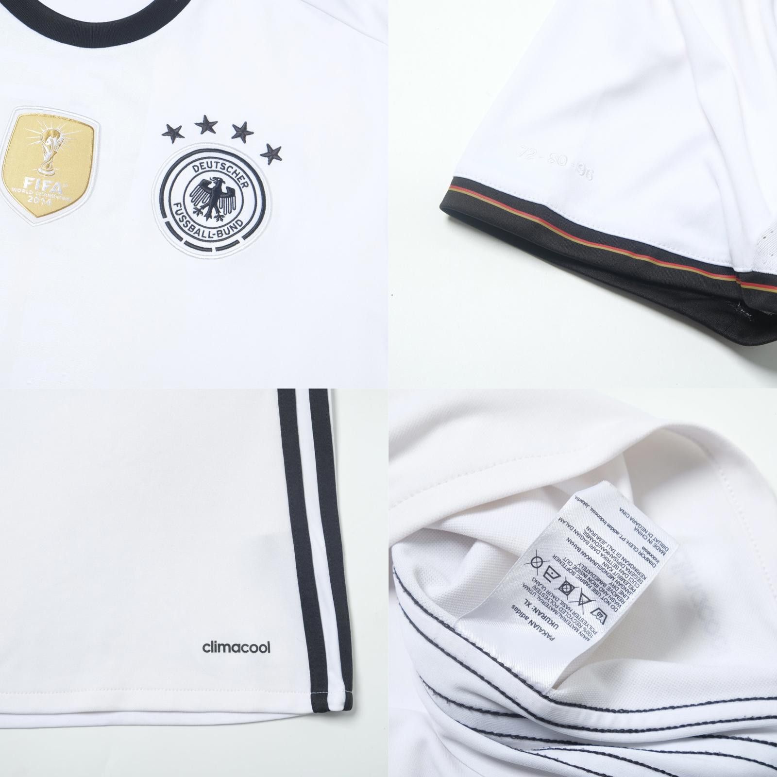 Adidas 2015/16 Germany Home Shirt Adidas (XL) Size US XL / EU 56 / 4 - 5 Thumbnail
