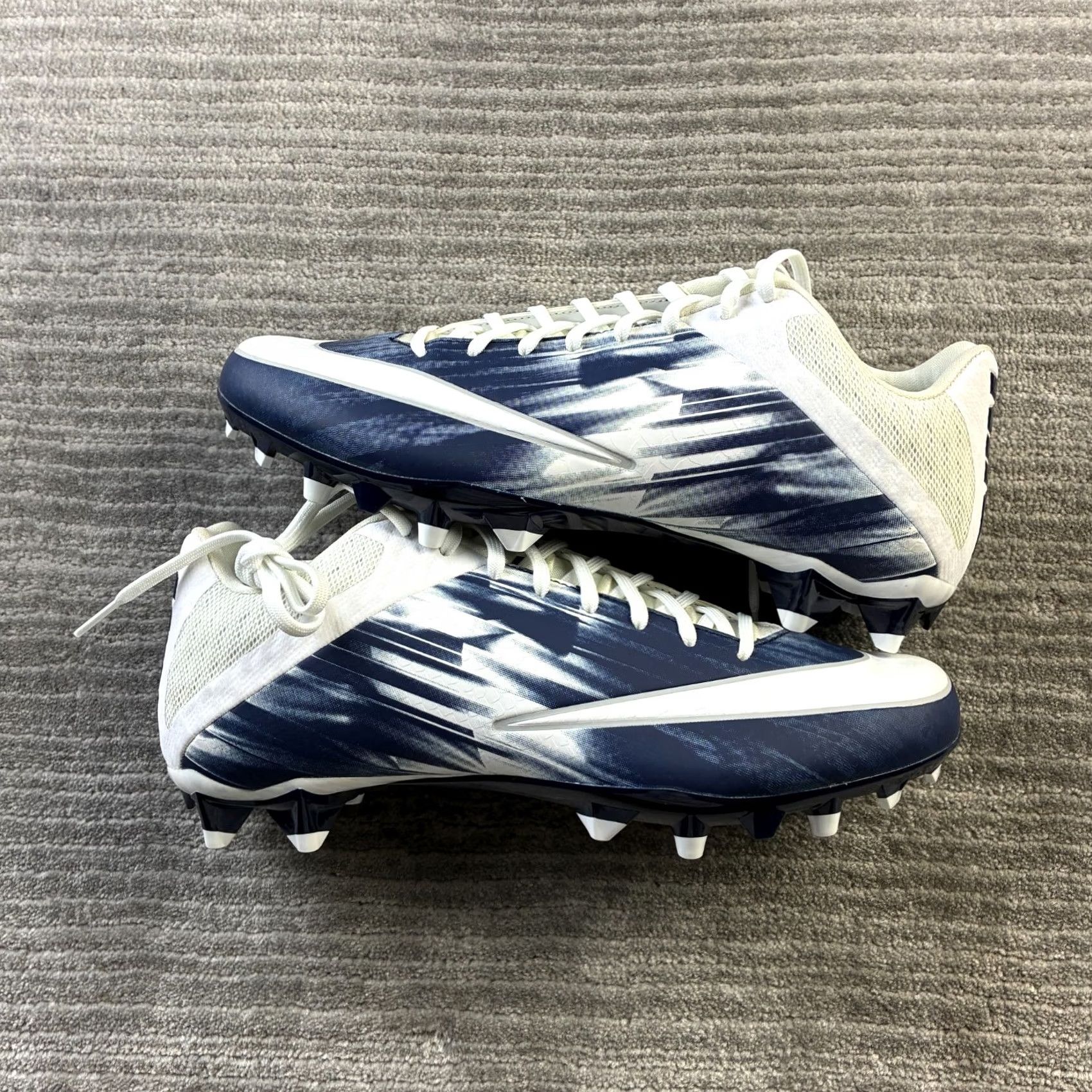 Nike Nike Vapor Speed 2 Mens Football Cleats Blue White Size 11 Lax Cleats Low Top Shoe Nike Mens Football Cleats Blue White Size 11 Size US 11 / EU 44 - 2 Thumbnail