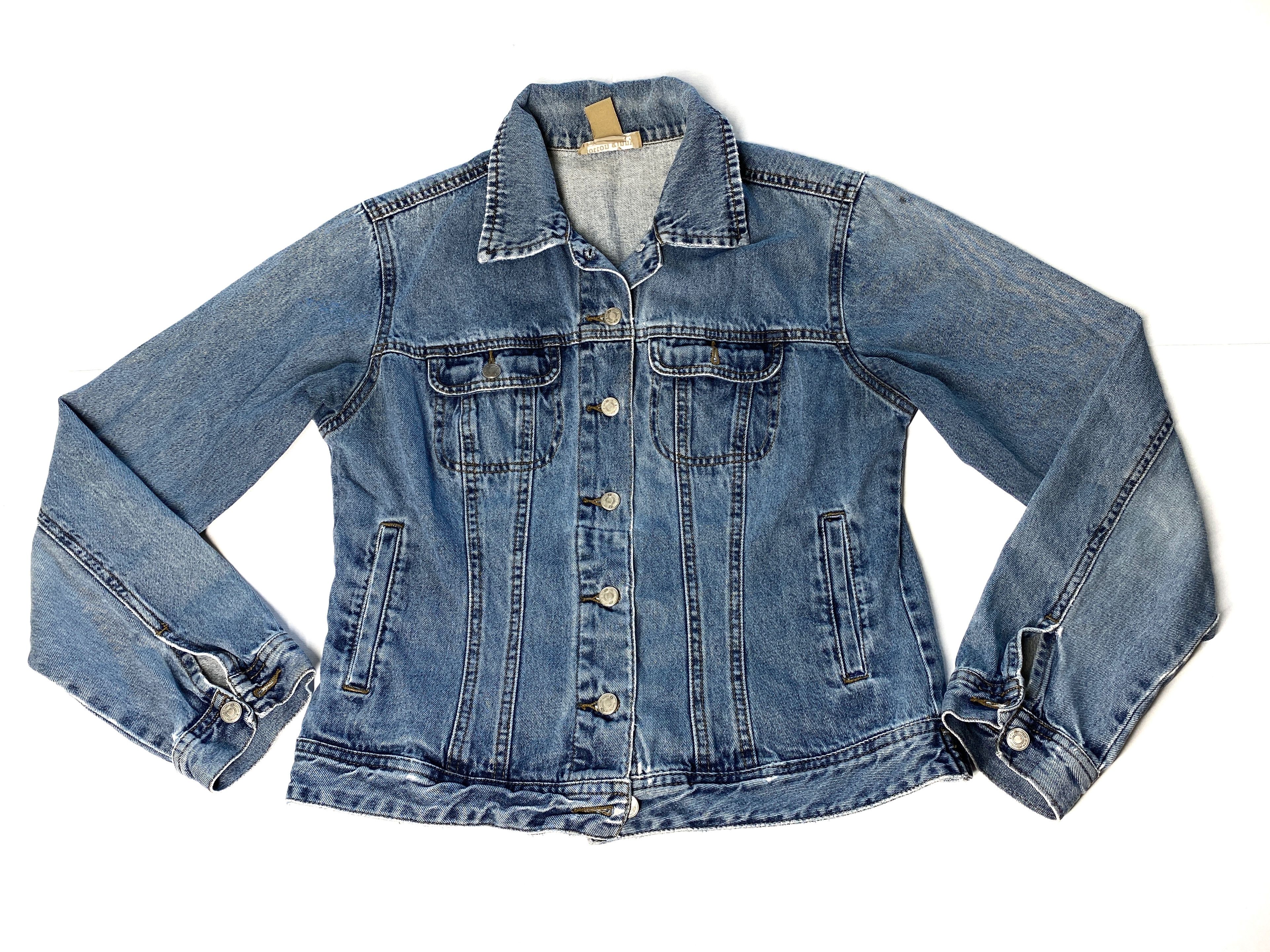 Other Casual denim jean blue jacket blaizer size M 100% cotton Size M / US 6-8 / IT 42-44 - 1 Thumbnail