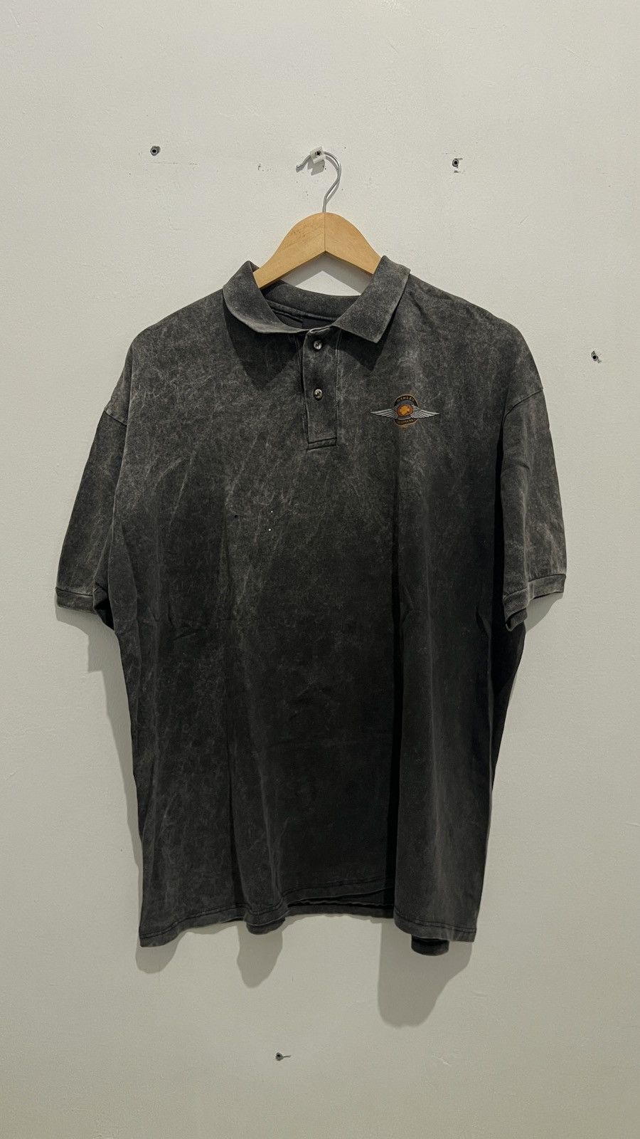 Harley Davidson × Vintage Polo Shirt Harley Davidson Vintage Size US XL / EU 56 / 4 - 1 Thumbnail