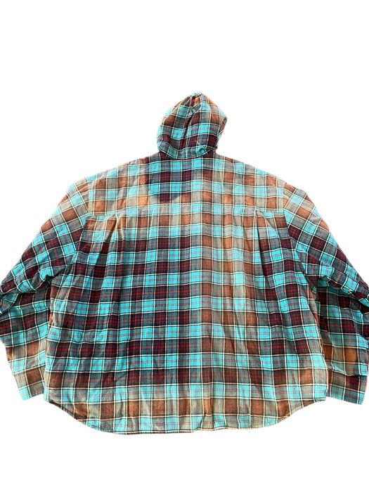 balenciaga flannel jacket
