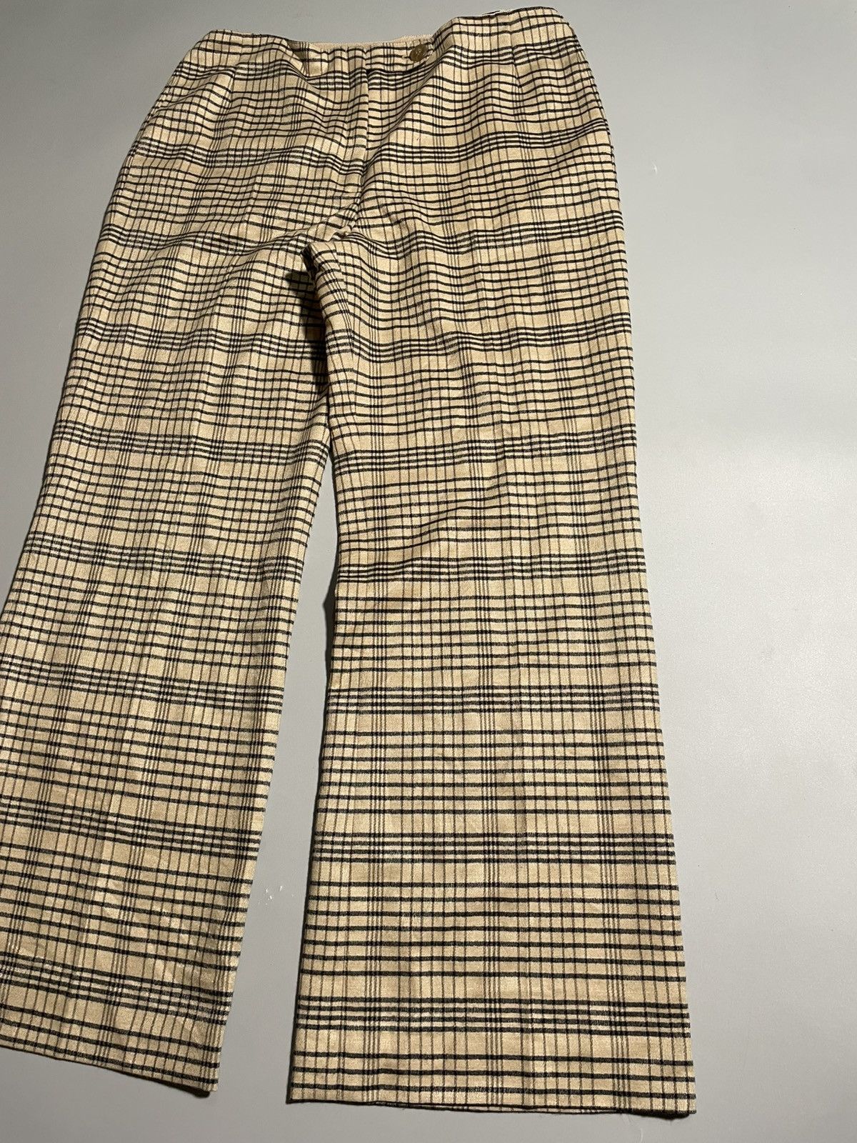 Acne Studios Acne Studios Plaid Wool Trousers Size 25" / US 0 / IT 36 - 3 Thumbnail