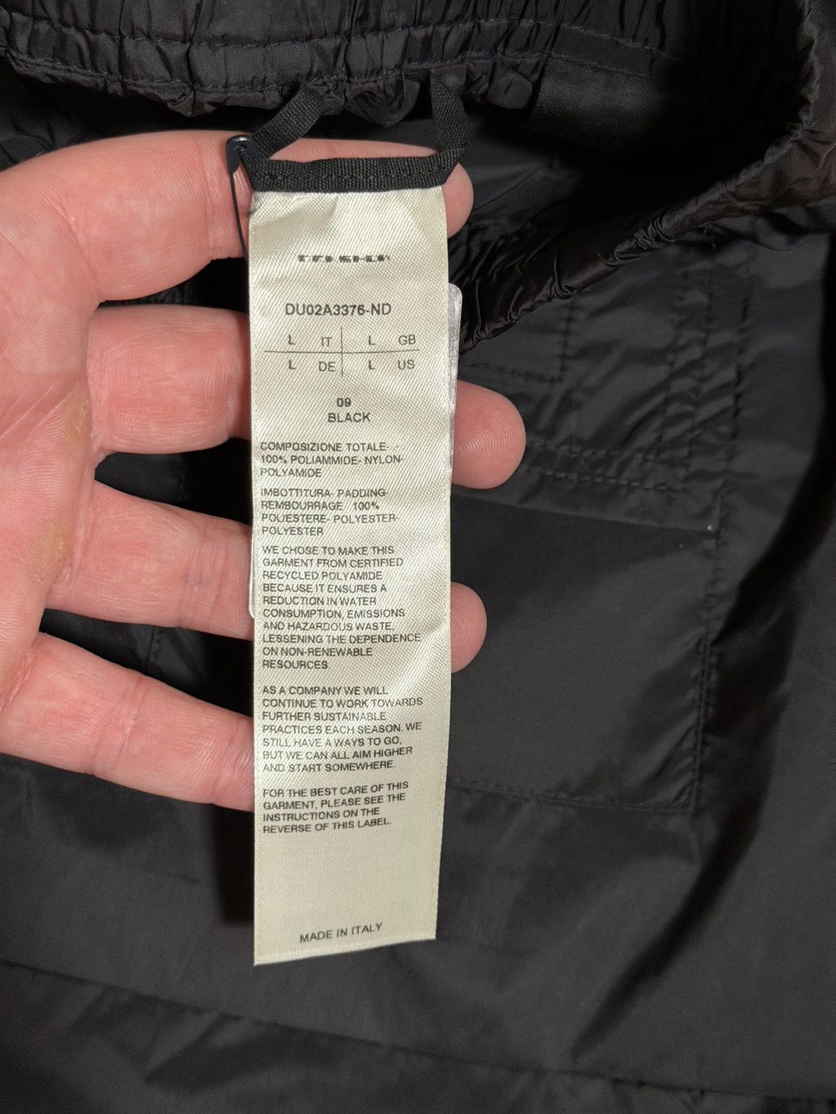 Rick Owens Drkshdw 🔥Rick Owens DRKSHDW Nylon Creatch Cargo Drawstring Pants Size US 34 / EU 50 - 8 Thumbnail