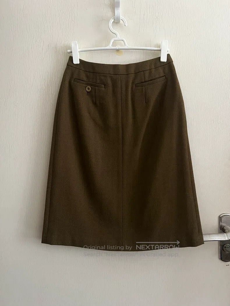 Junya Watanabe Junya Watanabe size S Skirt Wool Skirt Size 23" - 4 Thumbnail