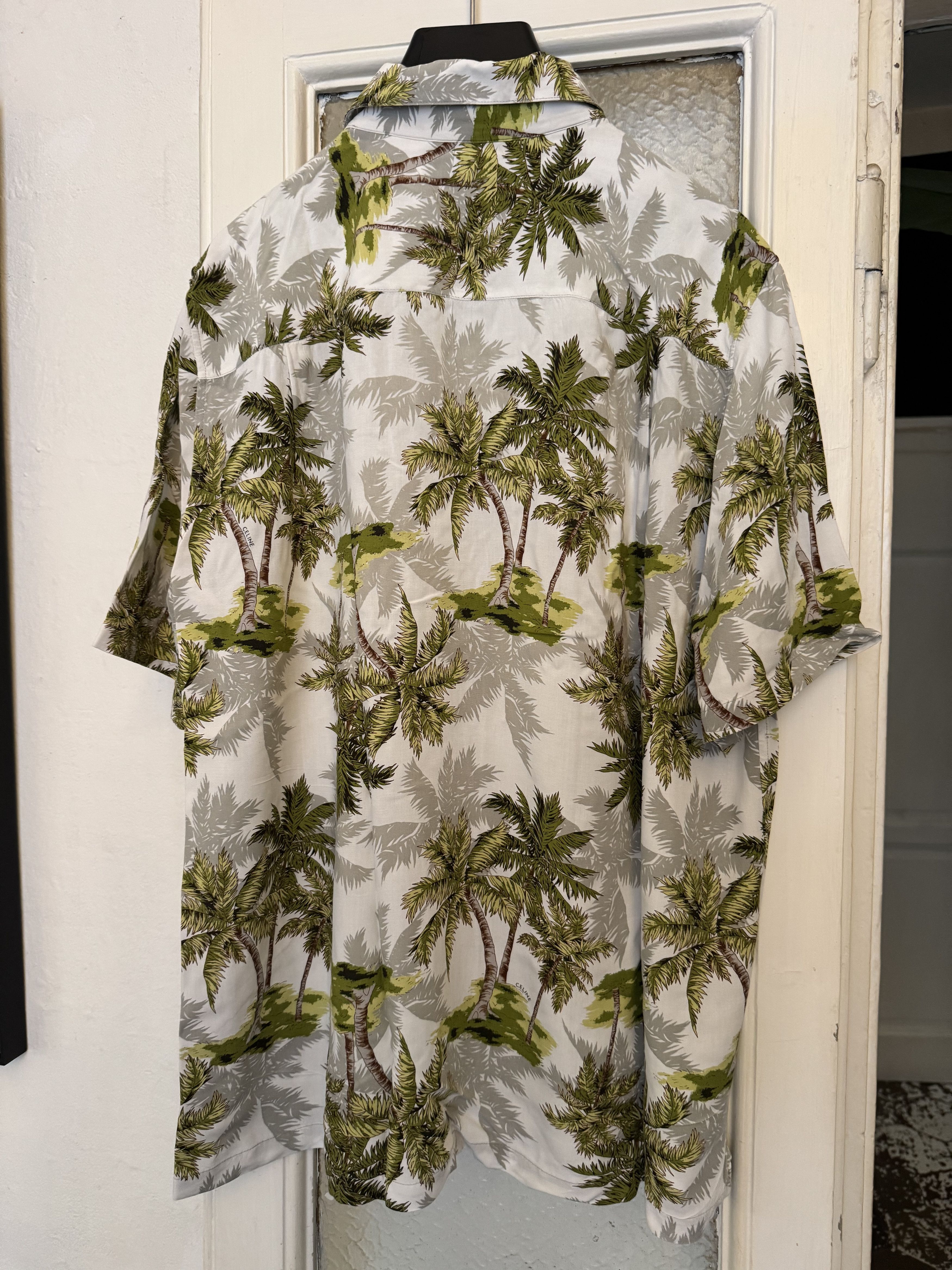 Celine HAWAIIAN Shirt Size US L / EU 52-54 / 3 - 6 Thumbnail