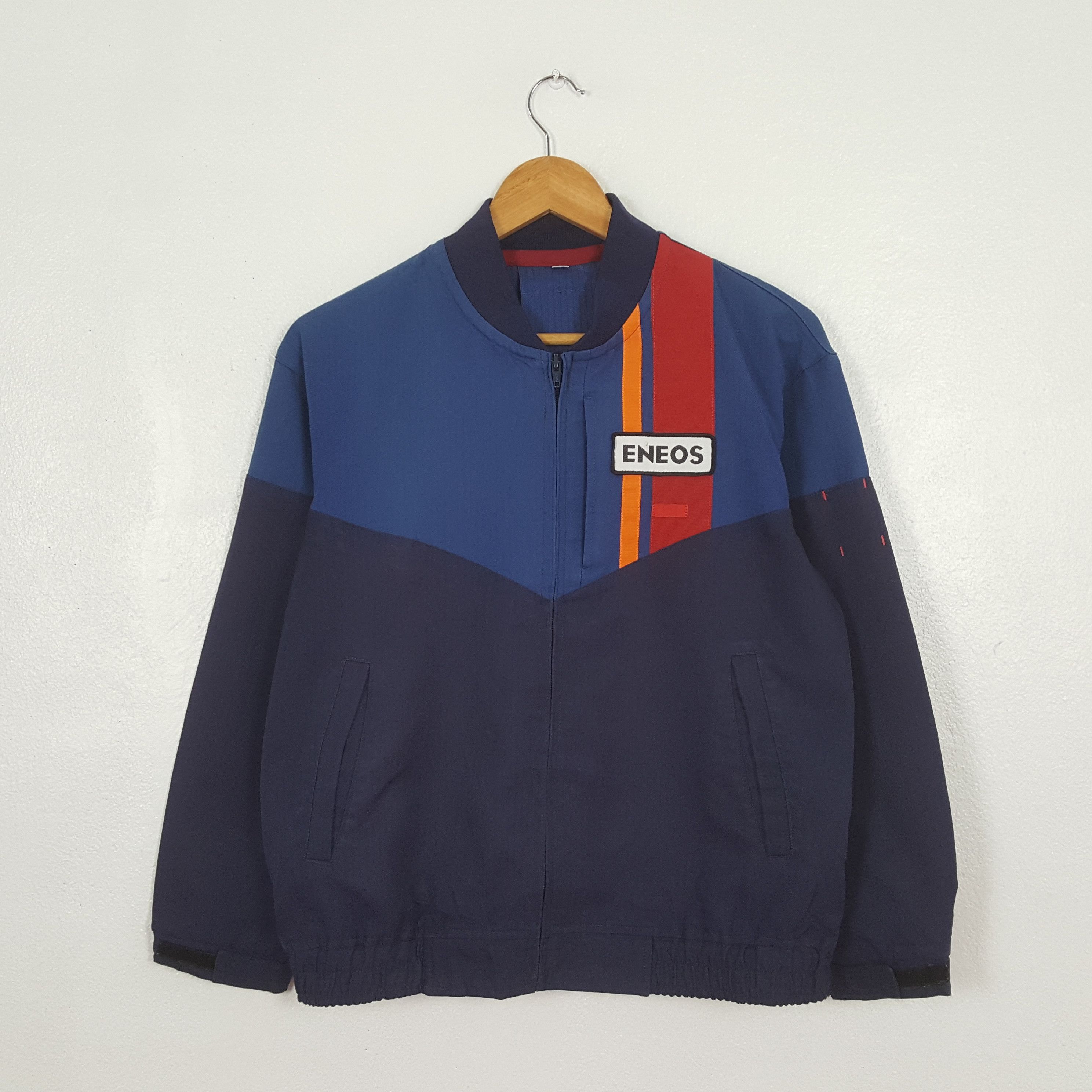 Vintage Vintage Eneos Oil Racing Team Jacket C321N17 Size US S / EU 44-46 / 1 - 1 Thumbnail