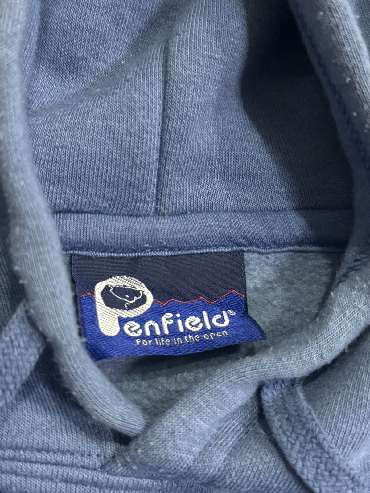 Penfield Penfield Original Big Logo Hoodie Blue Color Size US XL / EU 56 / 4 - 3 Thumbnail