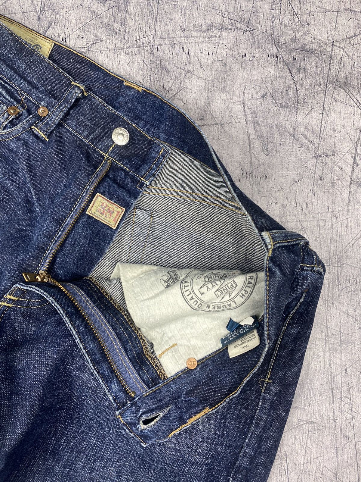 Polo Ralph Lauren × Vintage Vintage Polo Ralph Lauren Denim Jeans Size 32x32 Size US 32 / EU 48 - 10 Thumbnail
